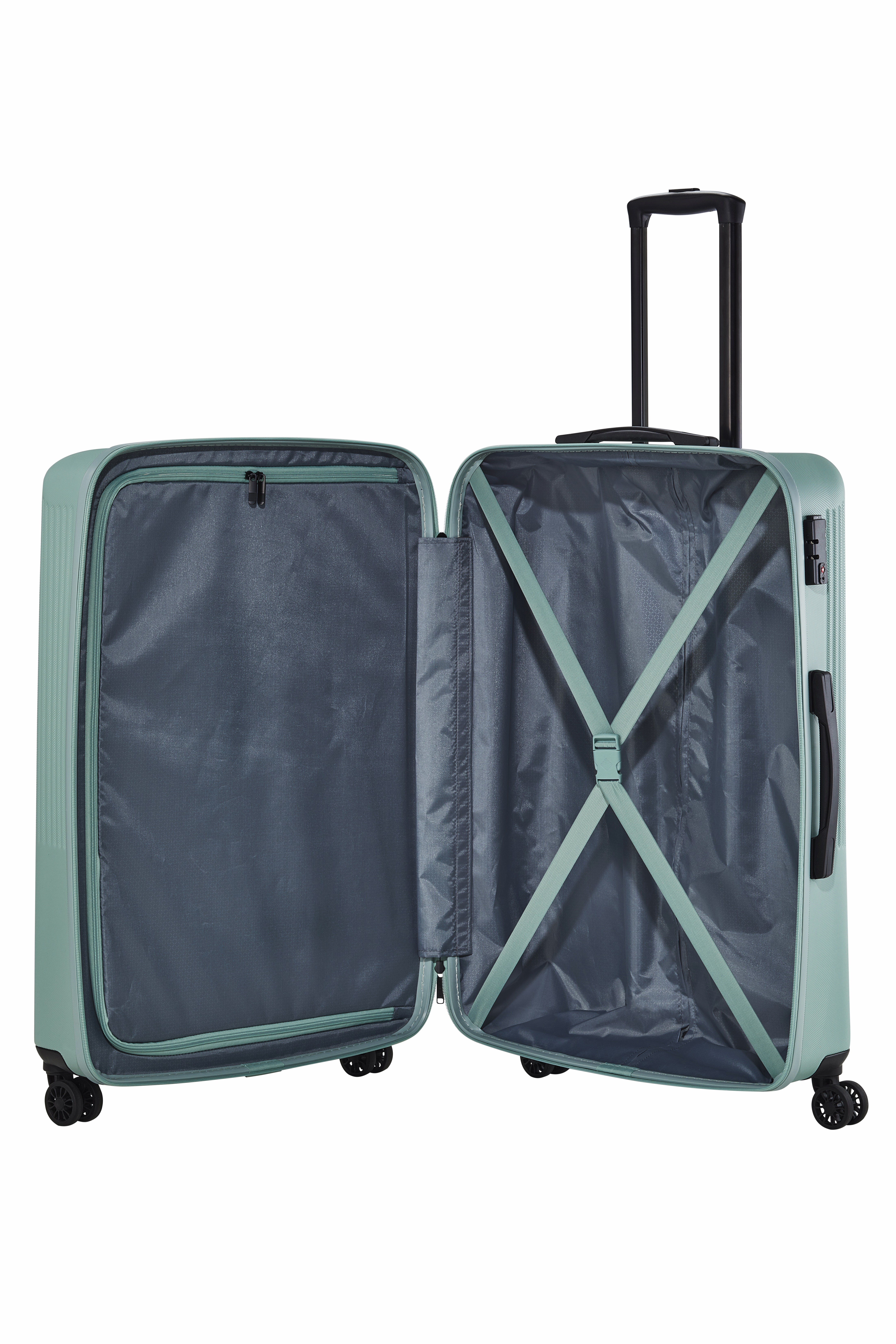 Travelite Trolley Bali L 77 cm mit 4 Rollen in Mint