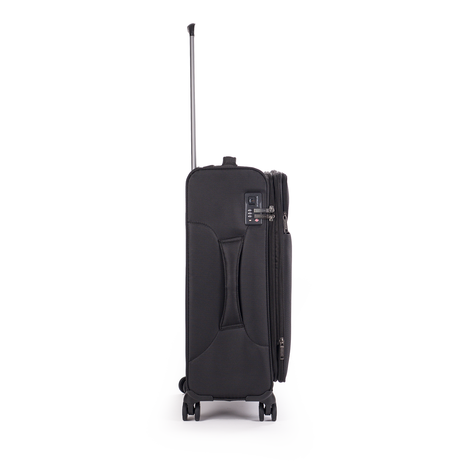 Stratic Light Plus Koffer 4 Rollen Gr. M 68 cm Black