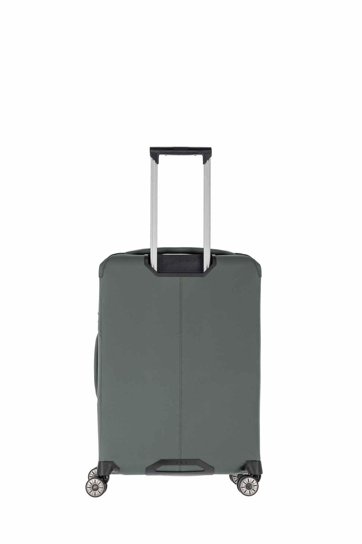 Travelite Priima Trolley Gr. M 68 cm mit 4 Rollen aus Nylon + recyceltem Polyester Oliv