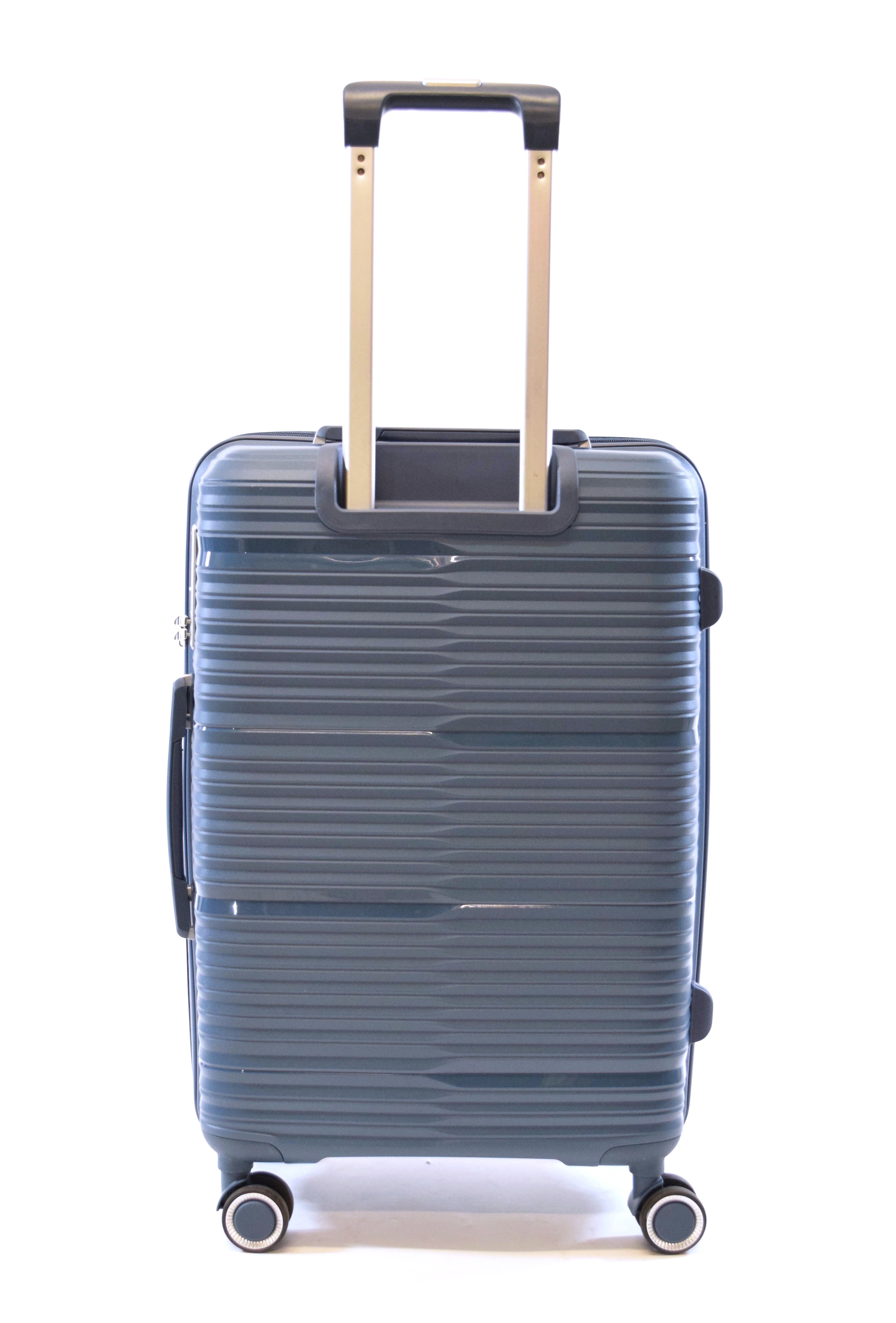 Trolley Koffer Flightourer Gr. M 66 cm mit 4 Rollen Fjord Blau