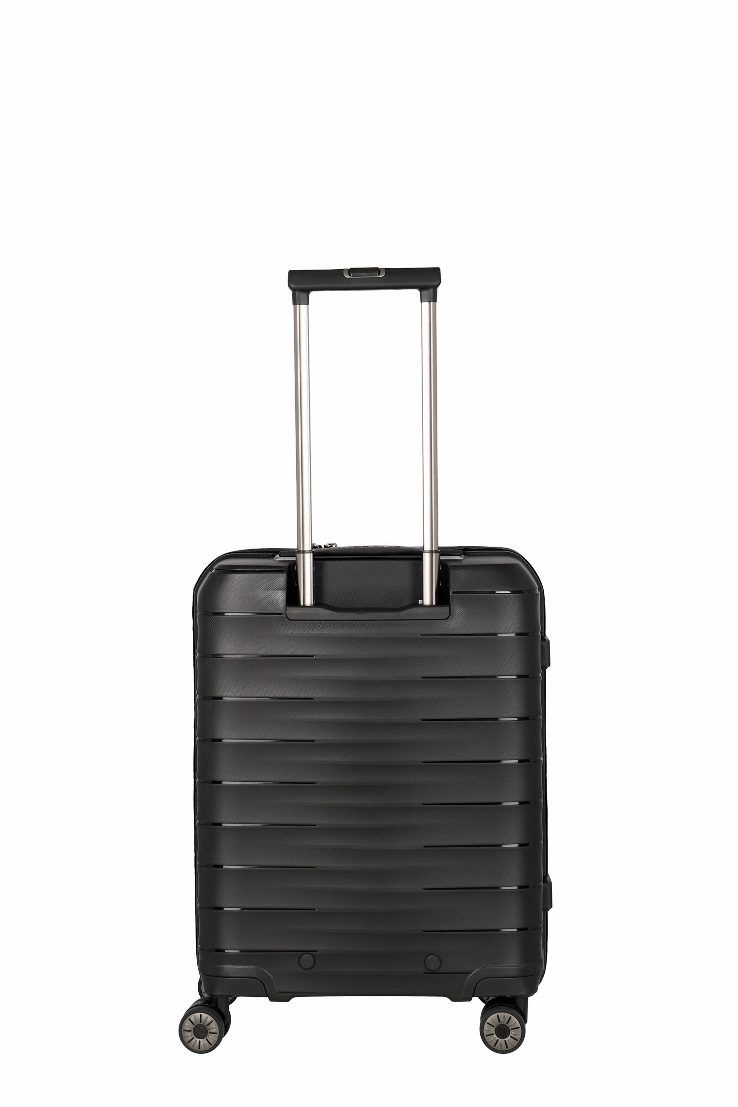 Travelite Koffer Mooby 4 Rollen Trolley S 55 cm mit Vortasche Schwarz