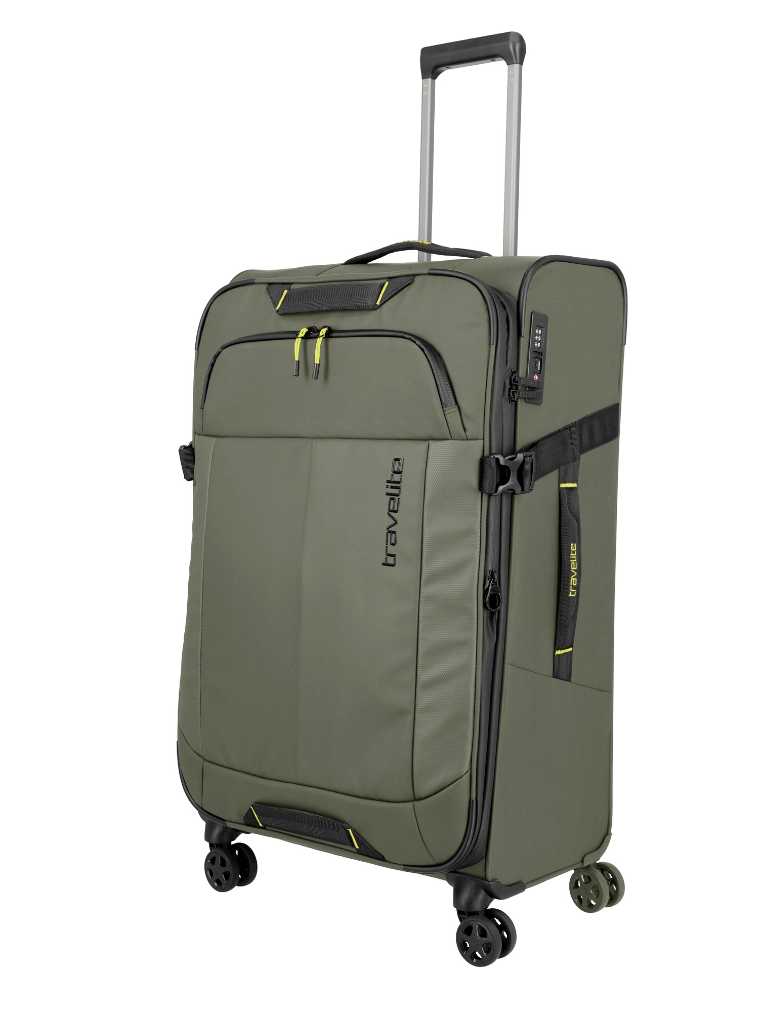 Travelite Trolley Briize L 78 cm 4 Rollen Khaki