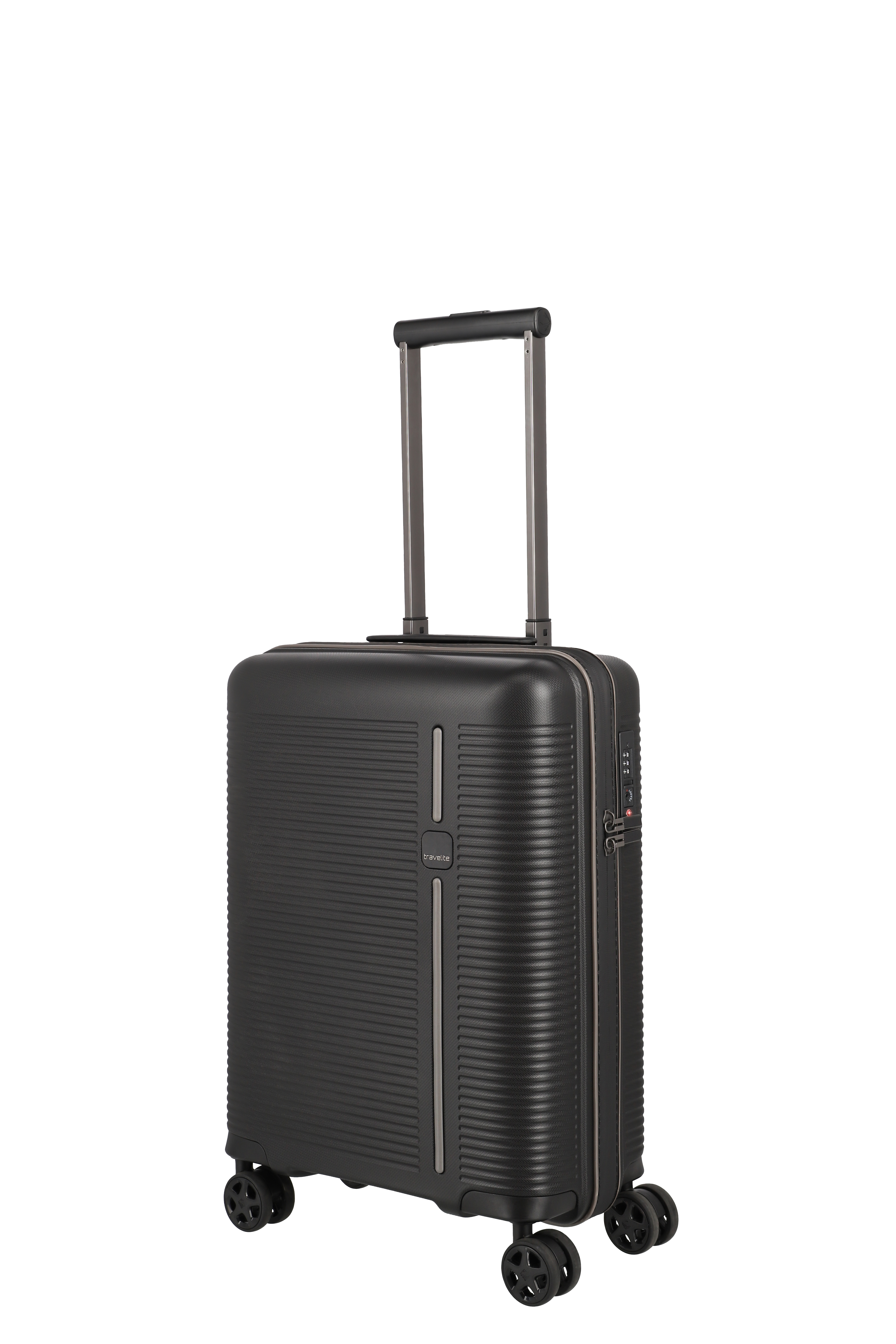 Travelite Roomer Kompakt Koffer 55 cm Schwarz