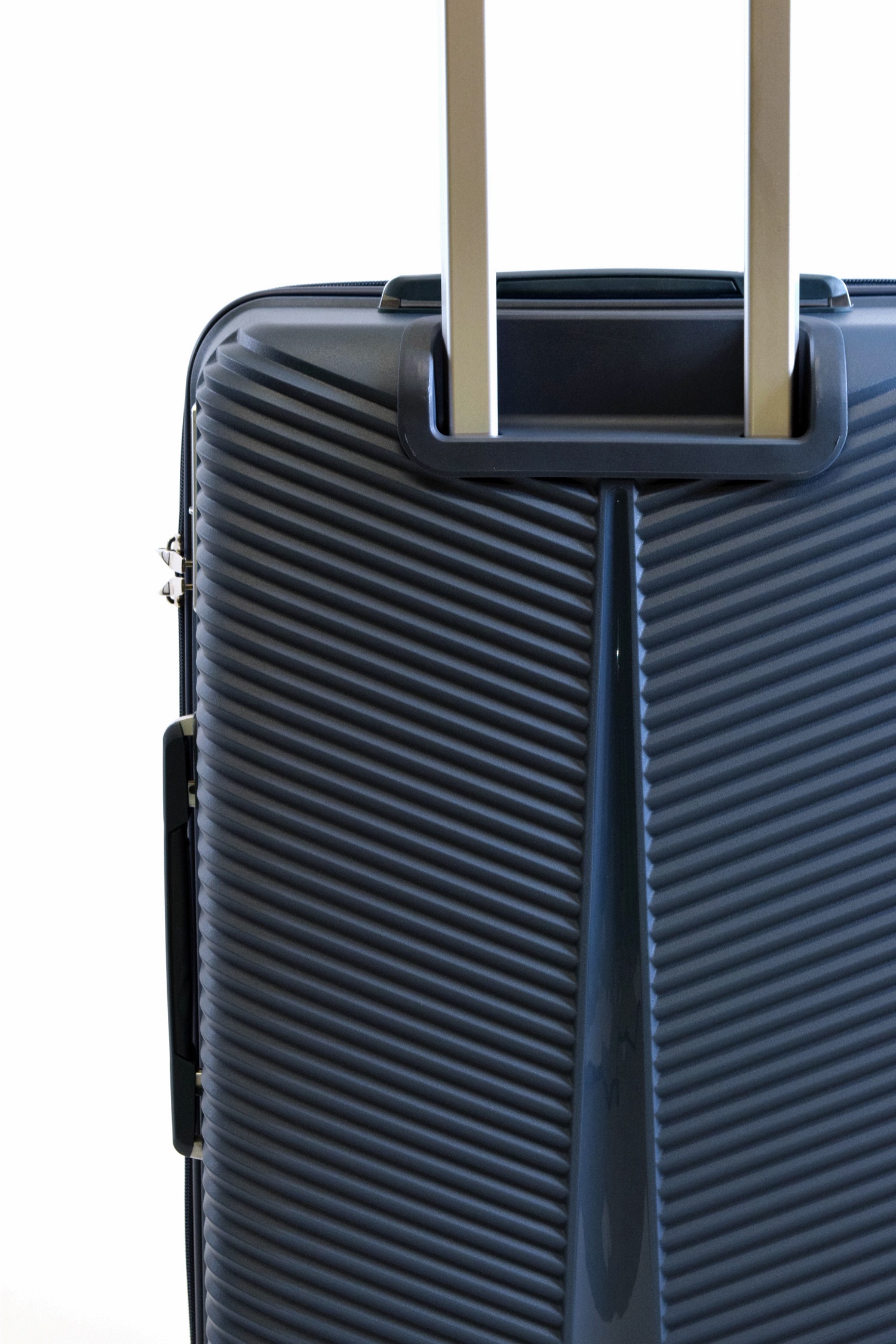 Trolley Koffer Lightracer Gr. M 66 cm mit 4 Rollen Fjord Blau 
