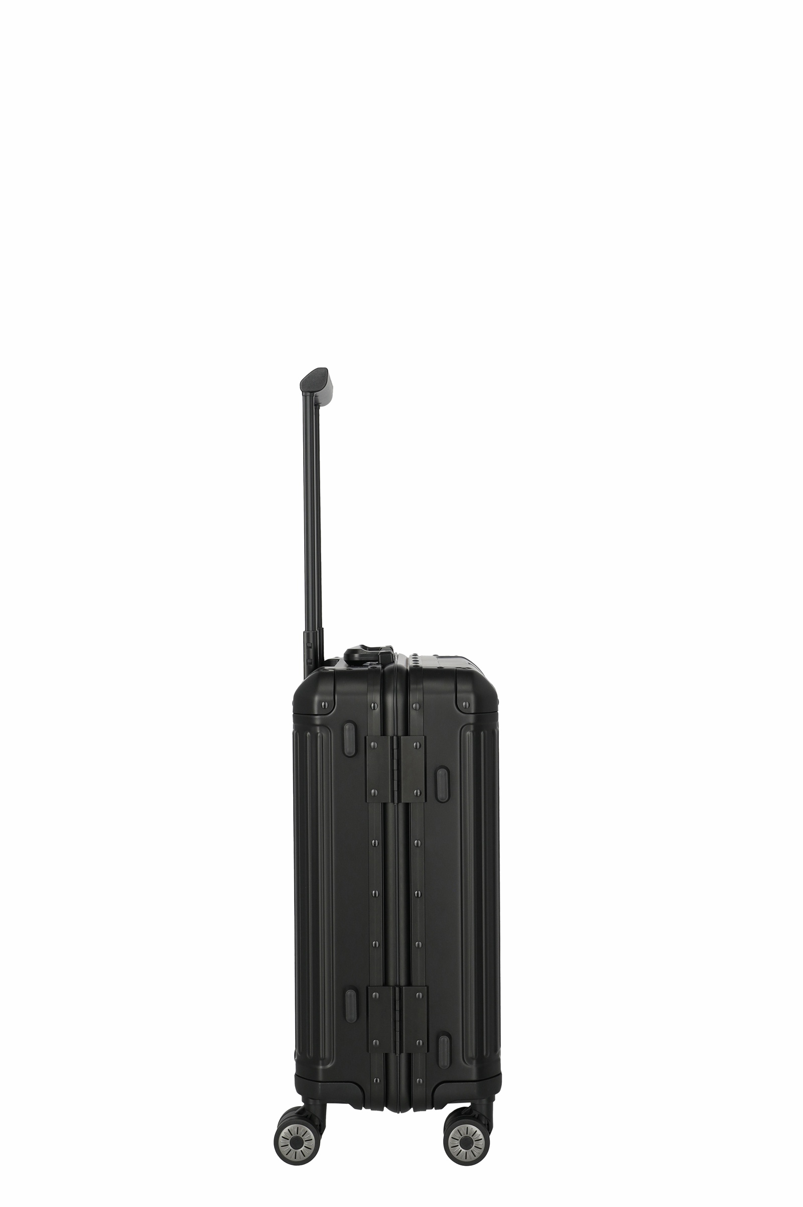 Travelite Aluminium Trolley Next 2.0 S 55 cm mit 4 Rollen Schwarz
