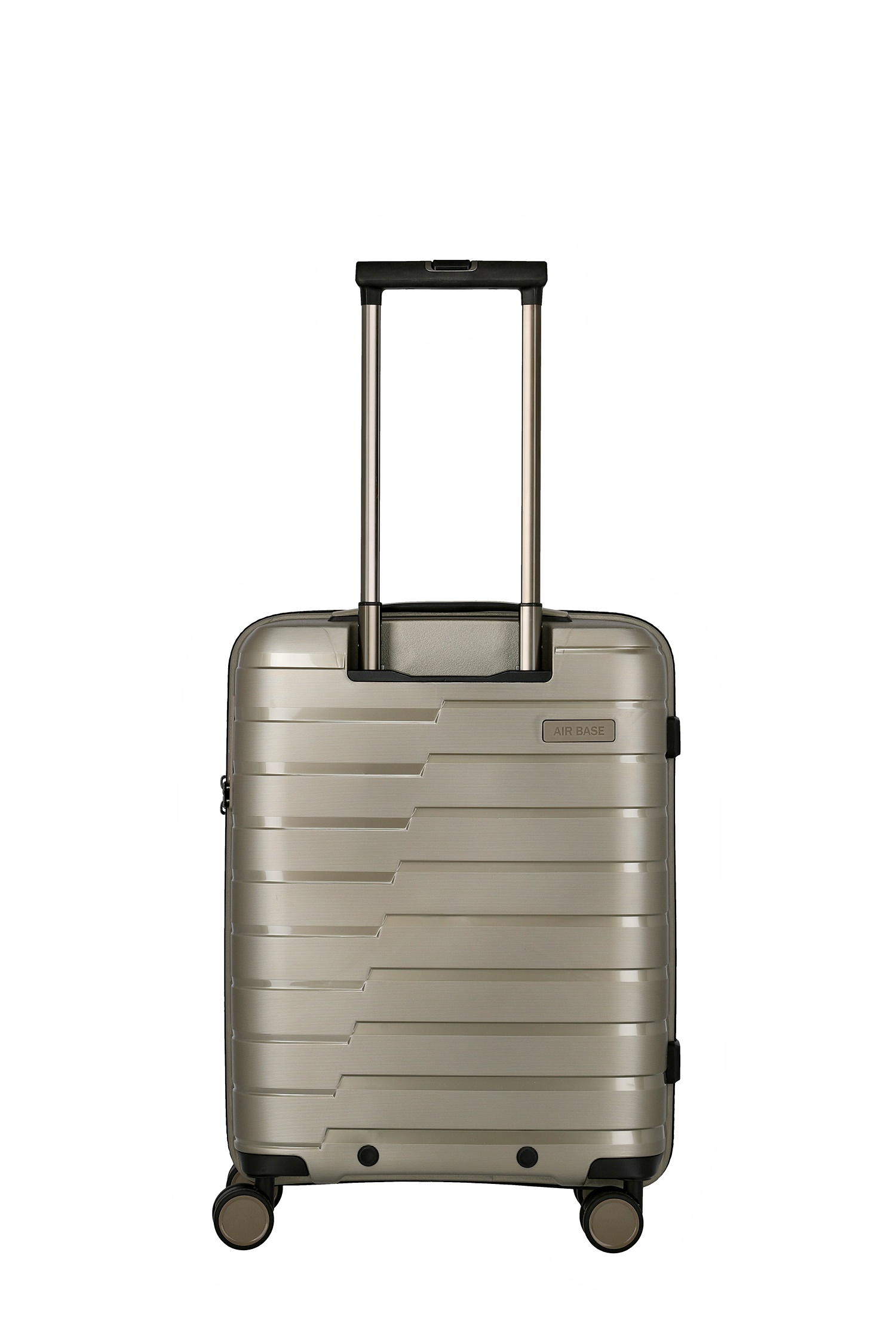 Travelite Koffer Air Base 4 Rollen Trolley S 55 cm Champagner