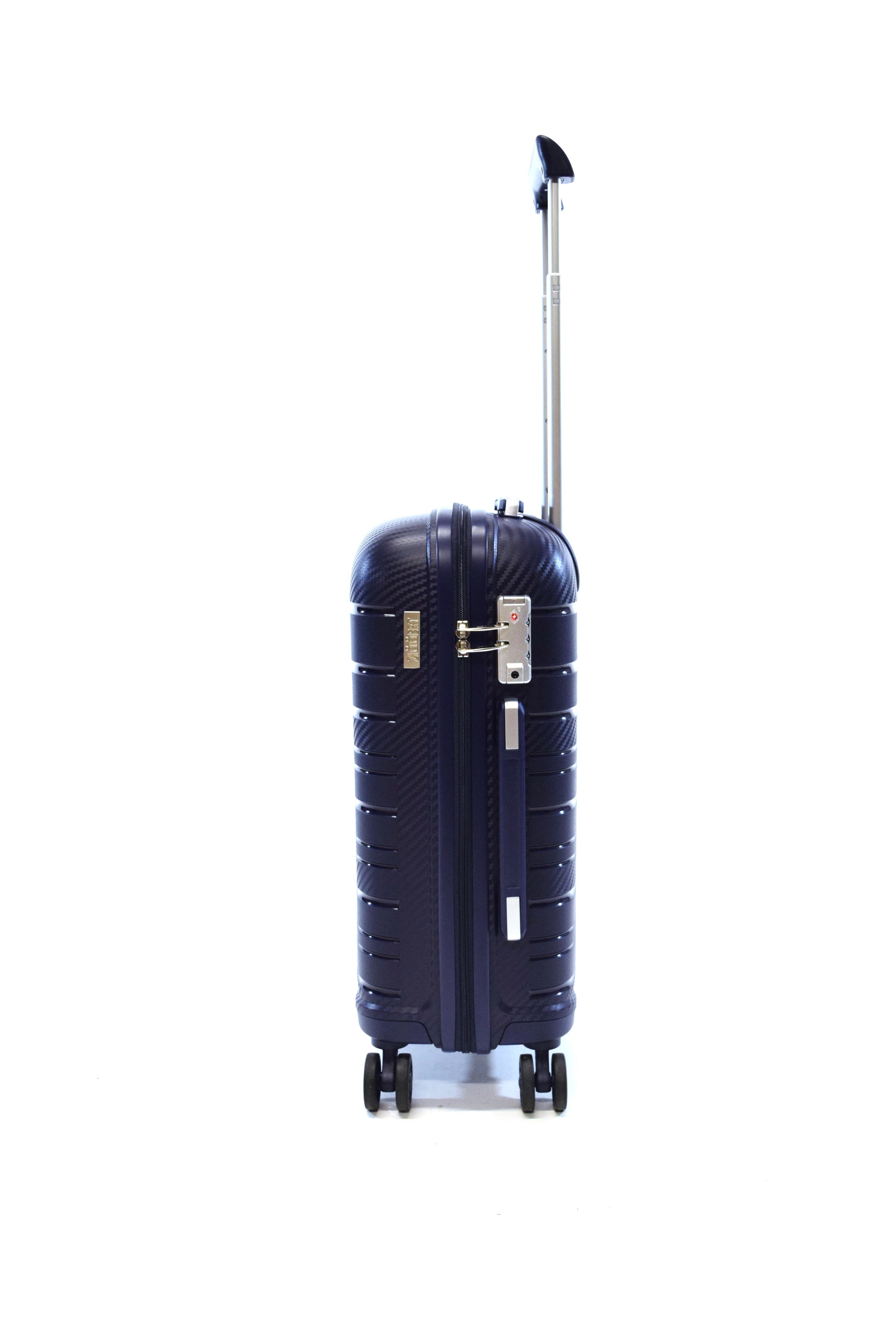 Zimmert Trolley Scroll-Light S 55 cm mit 4 Rollen Lilablau