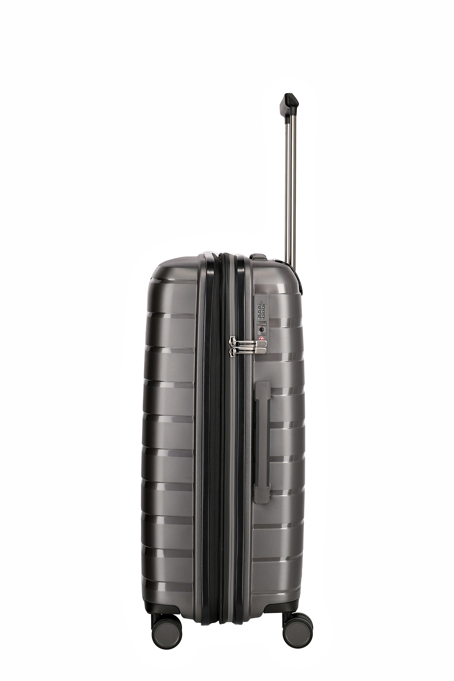 Travelite Koffer Air Base 4 Rollen Trolley M 67  cm Anthrazit