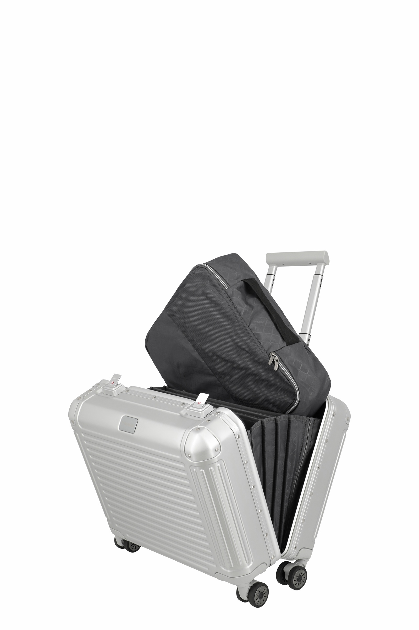 Travelite Aluminium Businesswheeler Next 2.0 cm mit 4 Rollen