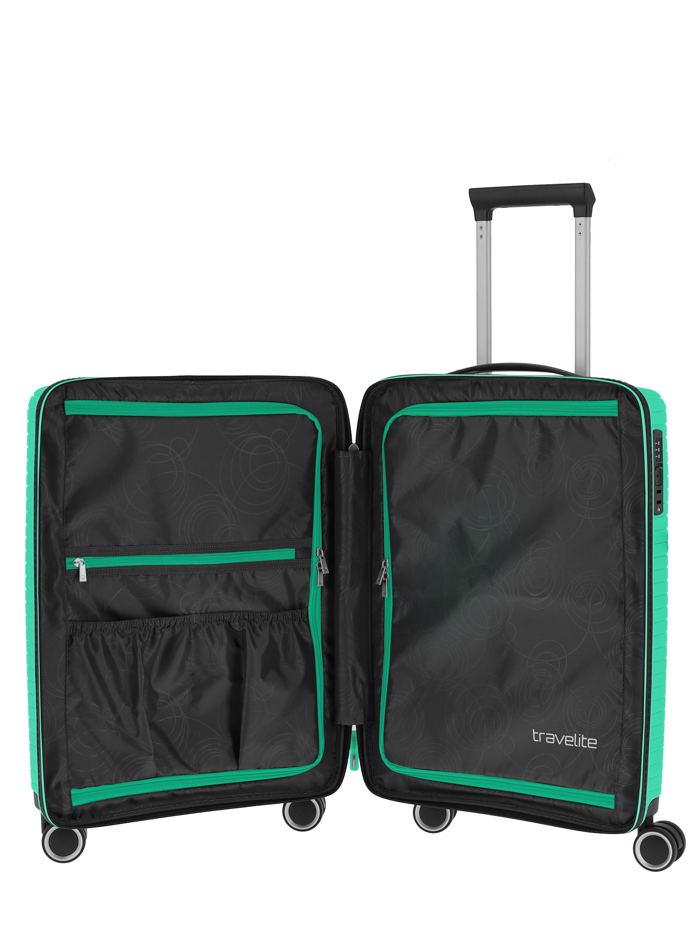 Travelite Koffer Orbita 4 Rollen Trolley S 55 cm Grün