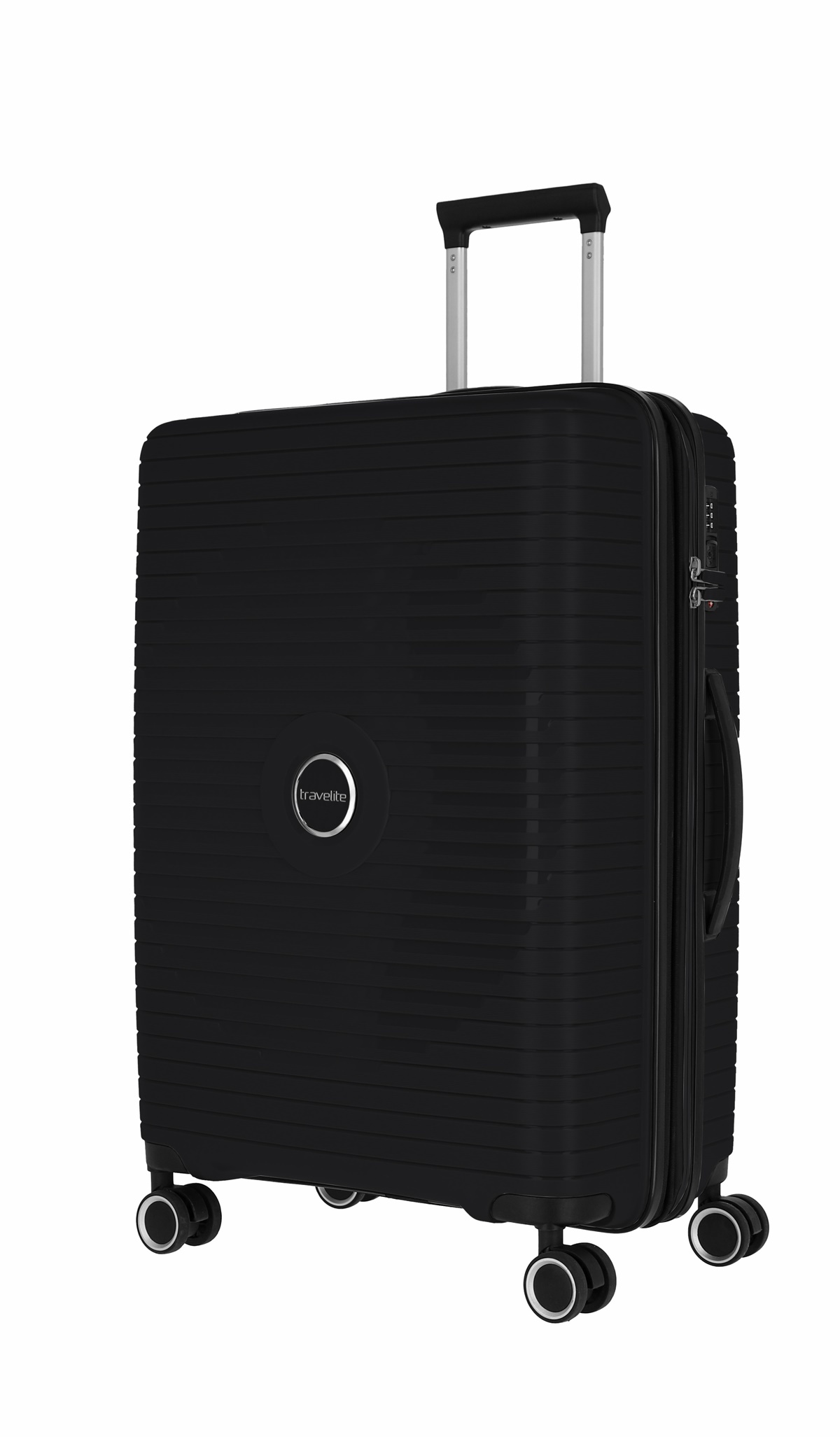 Travelite Koffer Orbita 4 Rollen Trolley L 77 cm Schwarz