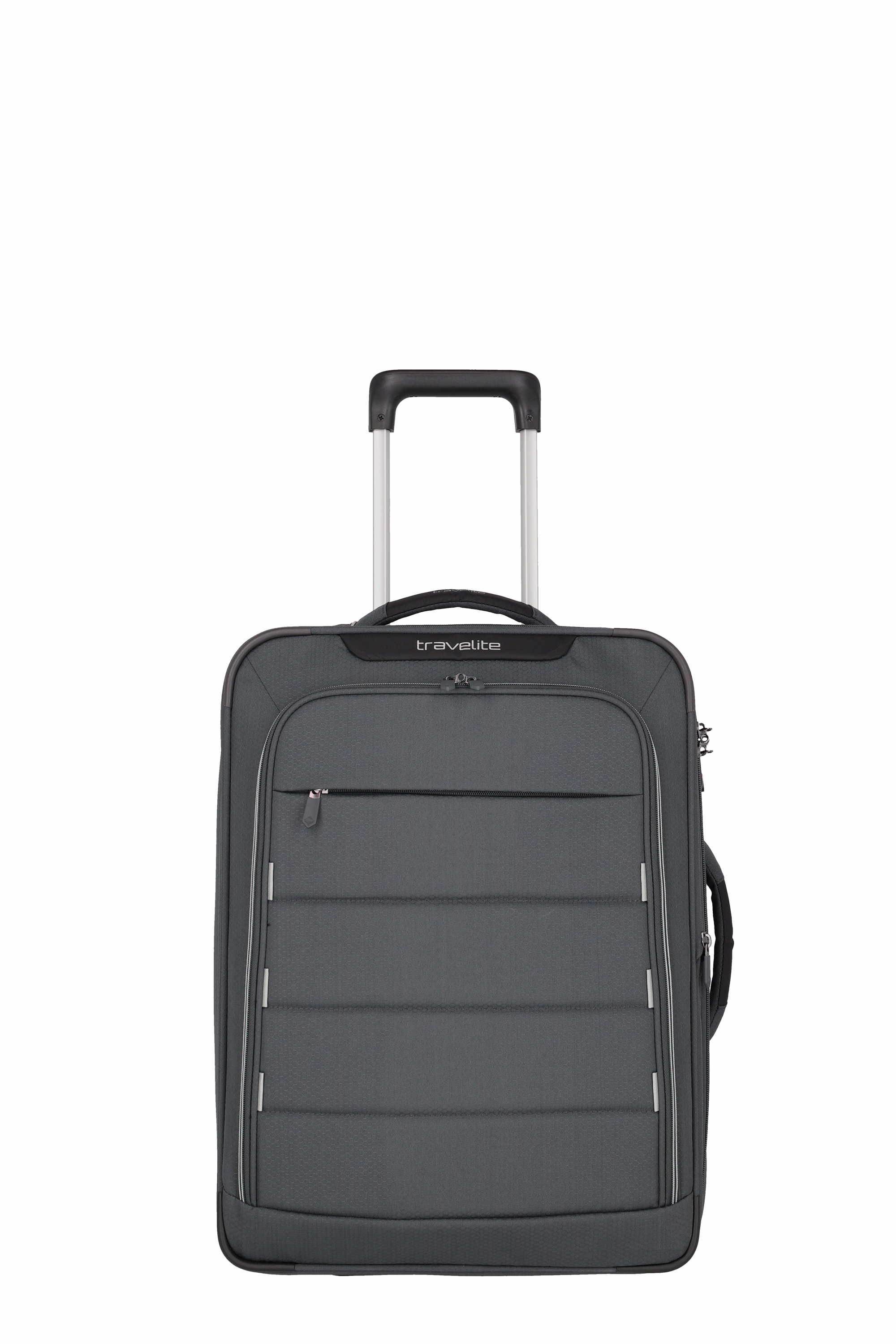 Travelite Trolley Hybrid SKAII S 55 cm mit 2 Rollen Gipfelgrau