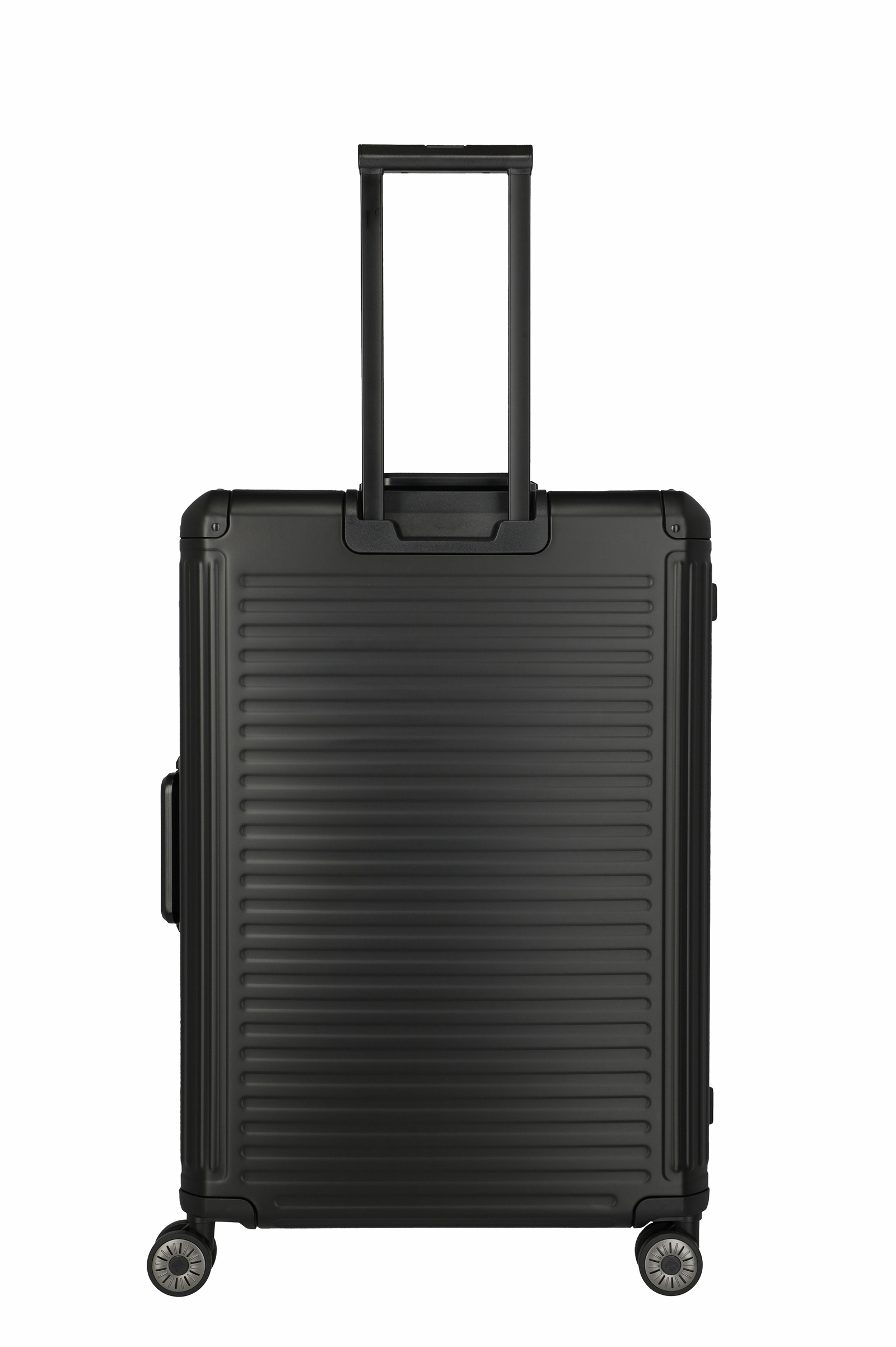 Travelite Aluminium Trolley Next 2.0 L 77 cm mit 4 Rollen Schwarz