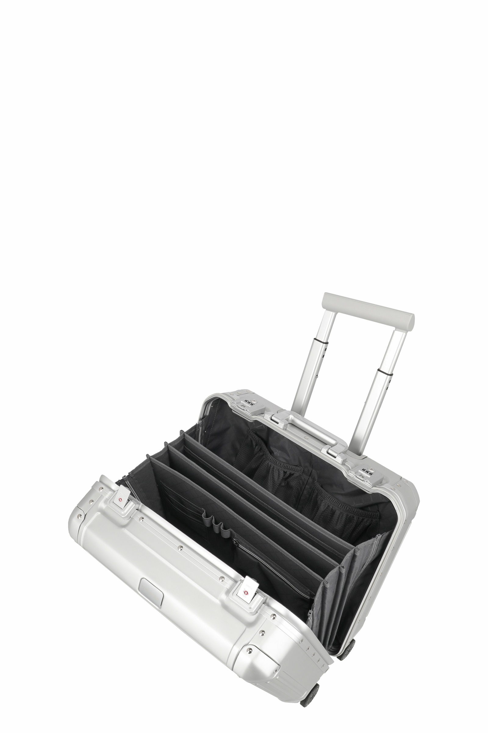 Travelite Aluminium Businesswheeler Next 2.0 cm mit 4 Rollen