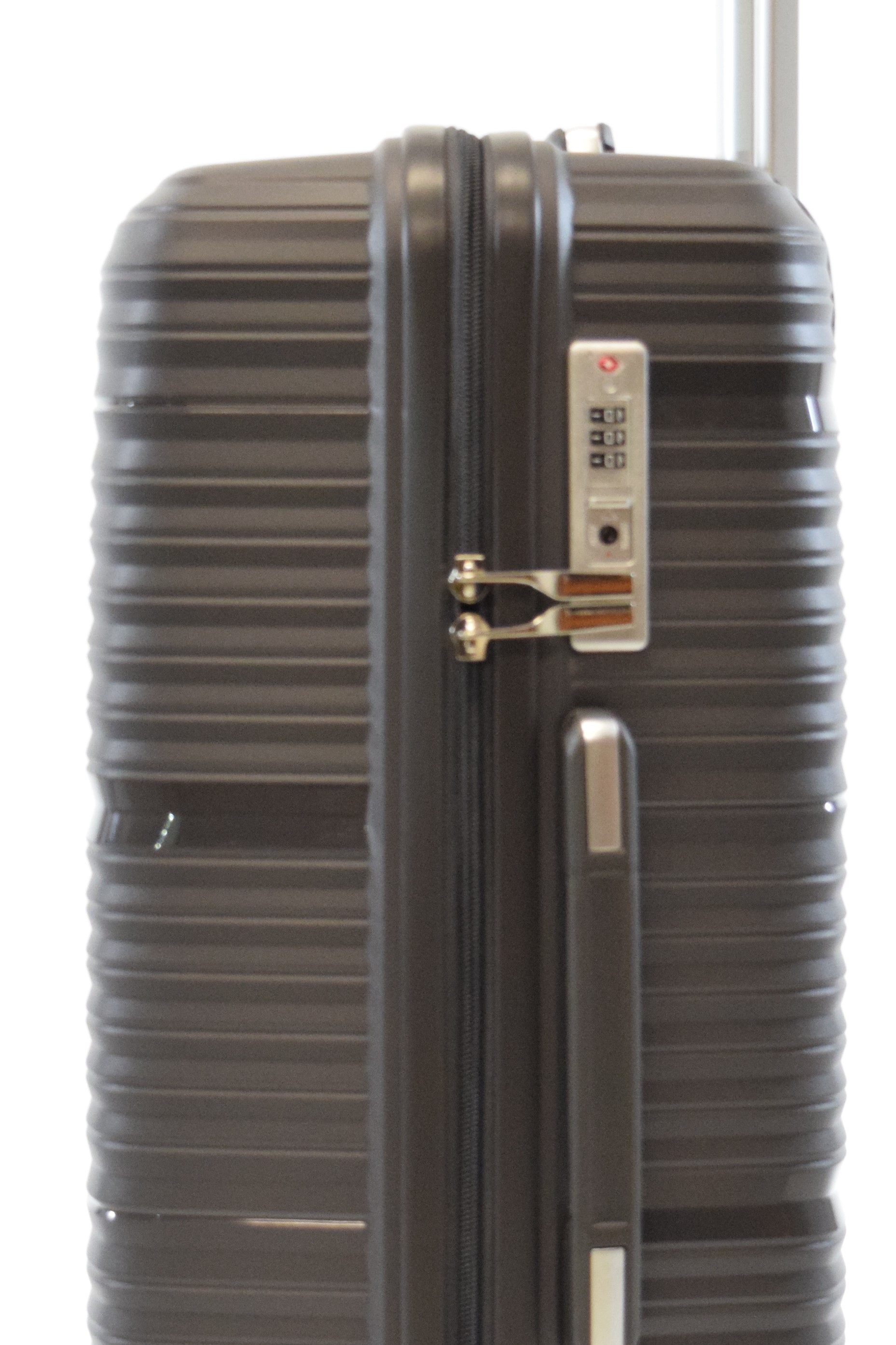 Trolley Koffer Flightourer Gr. M 66 cm mit 4 Rollen Stone Grau