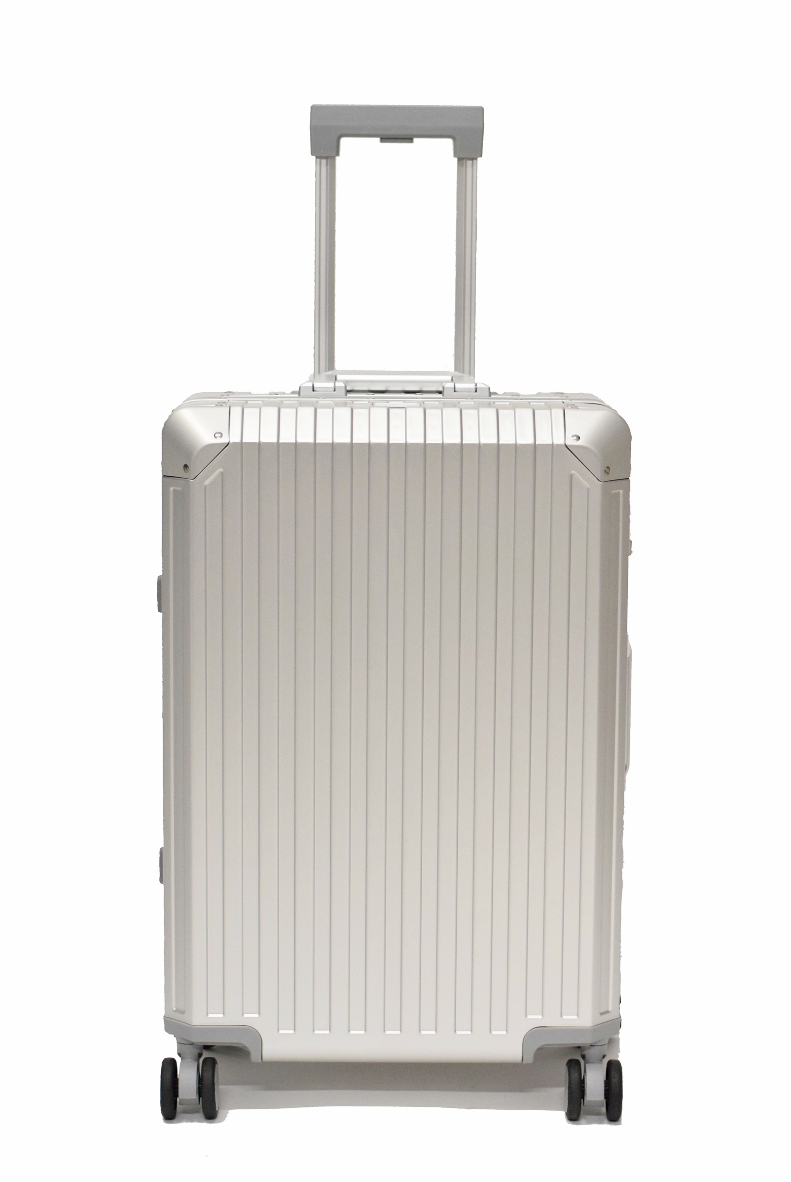 Zimmert Aluminium Koffer Trolley T-257 M 66 cm mit 4 Rollen