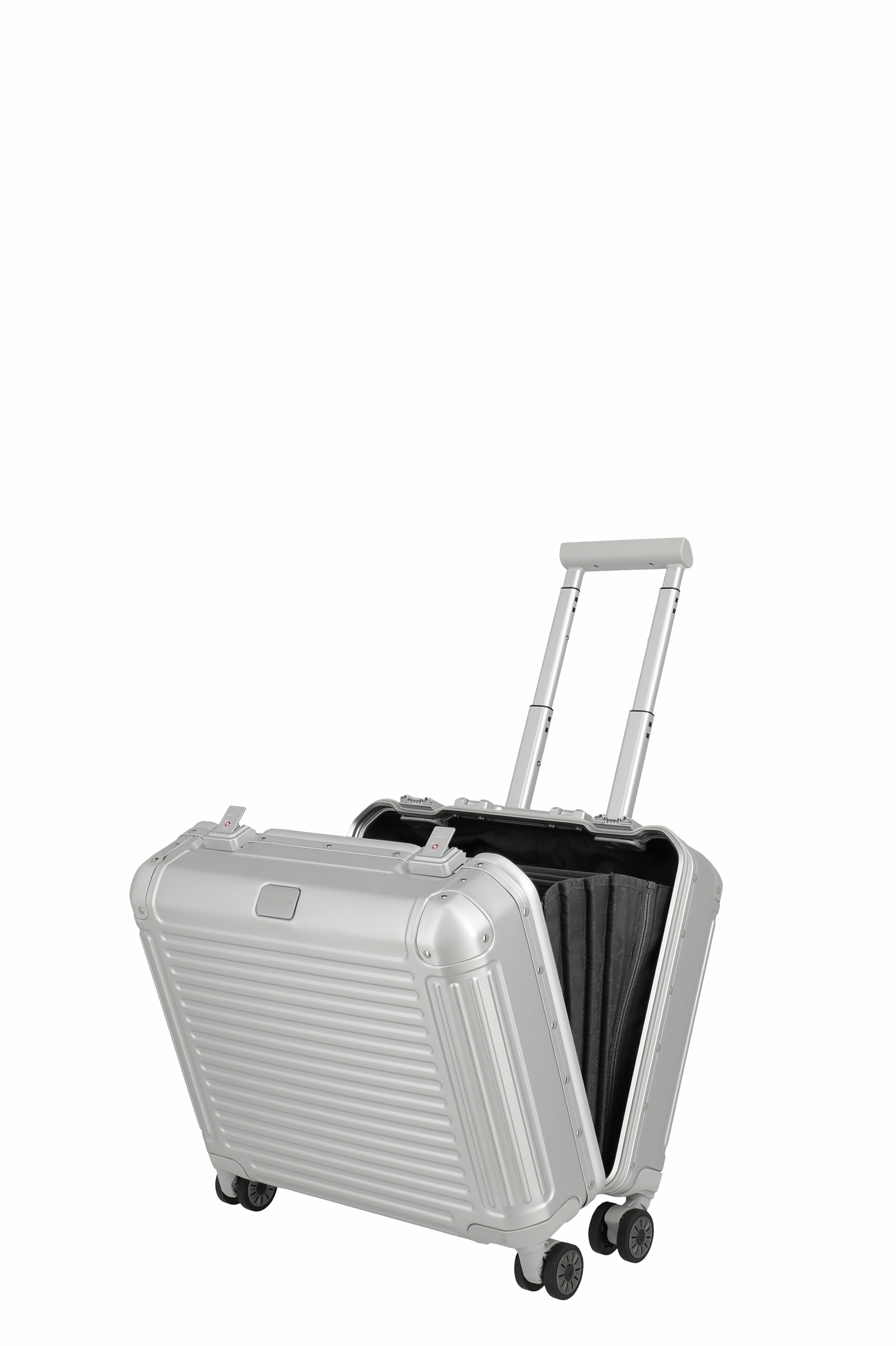 Travelite Aluminium Businesswheeler Next 2.0 cm mit 4 Rollen