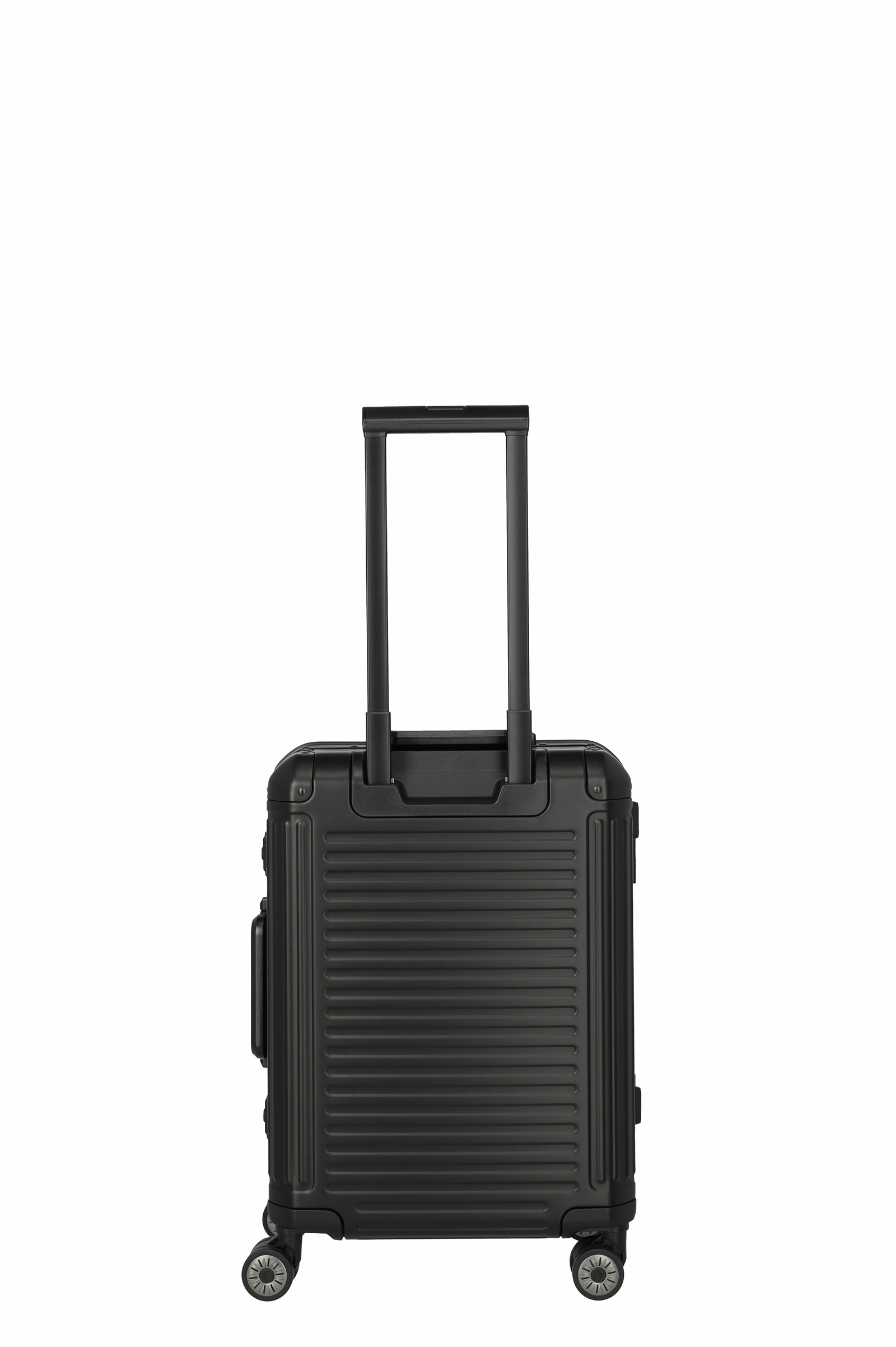 Travelite Aluminium Trolley Next 2.0 S 55 cm mit 4 Rollen Schwarz
