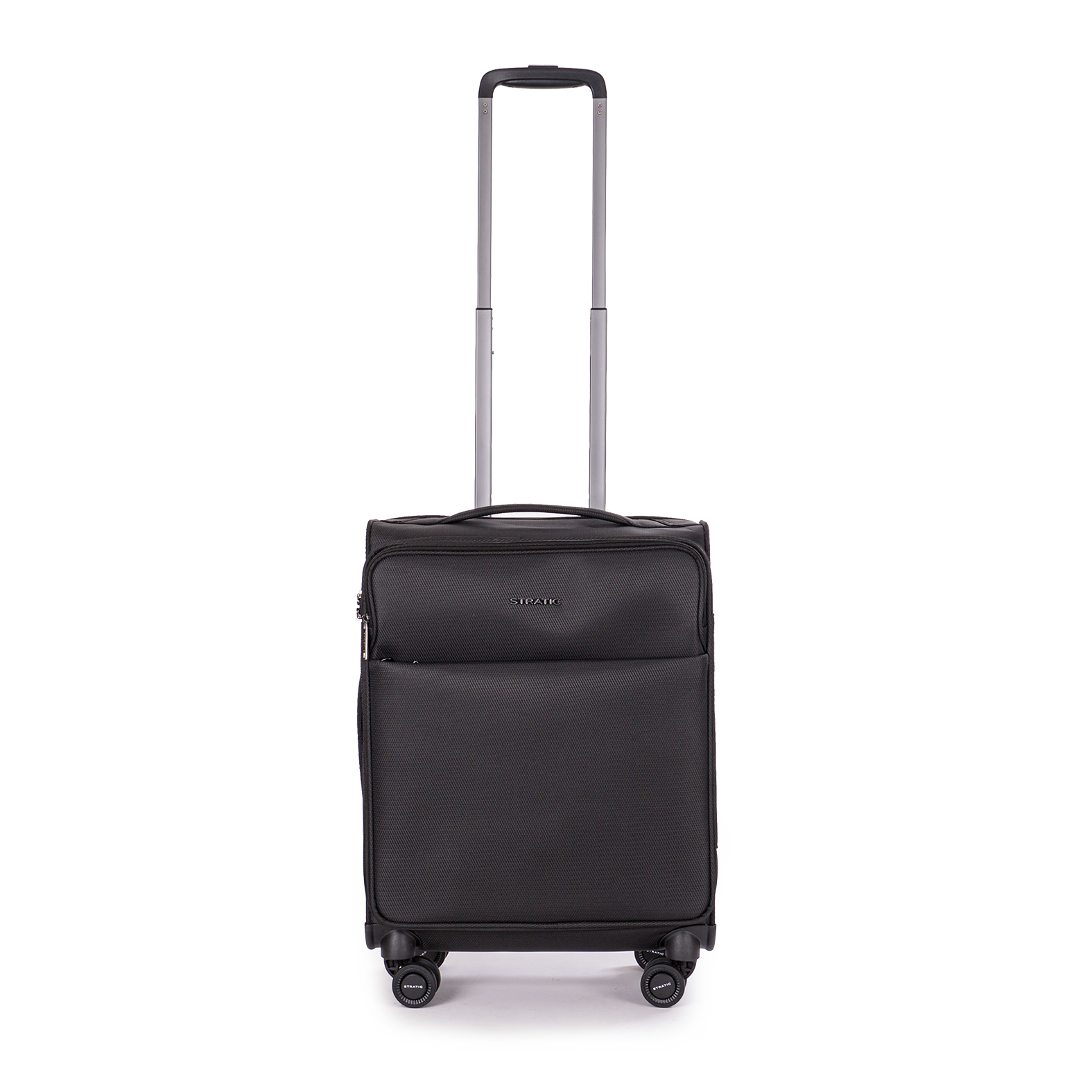 Stratic Light+ Koffer 4 Rollen Gr. S 55 cm Schwarz