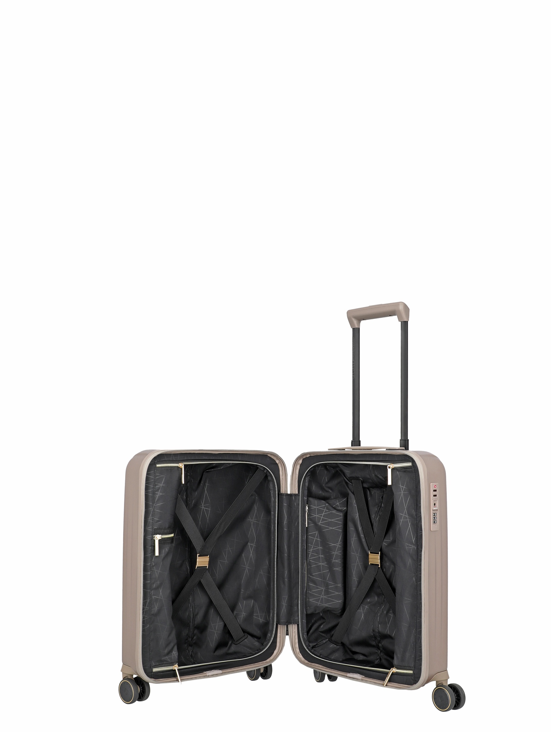 Travelite BARBARA NOVELTY Trolley S 55 cm 4 Rollen Satin Nude