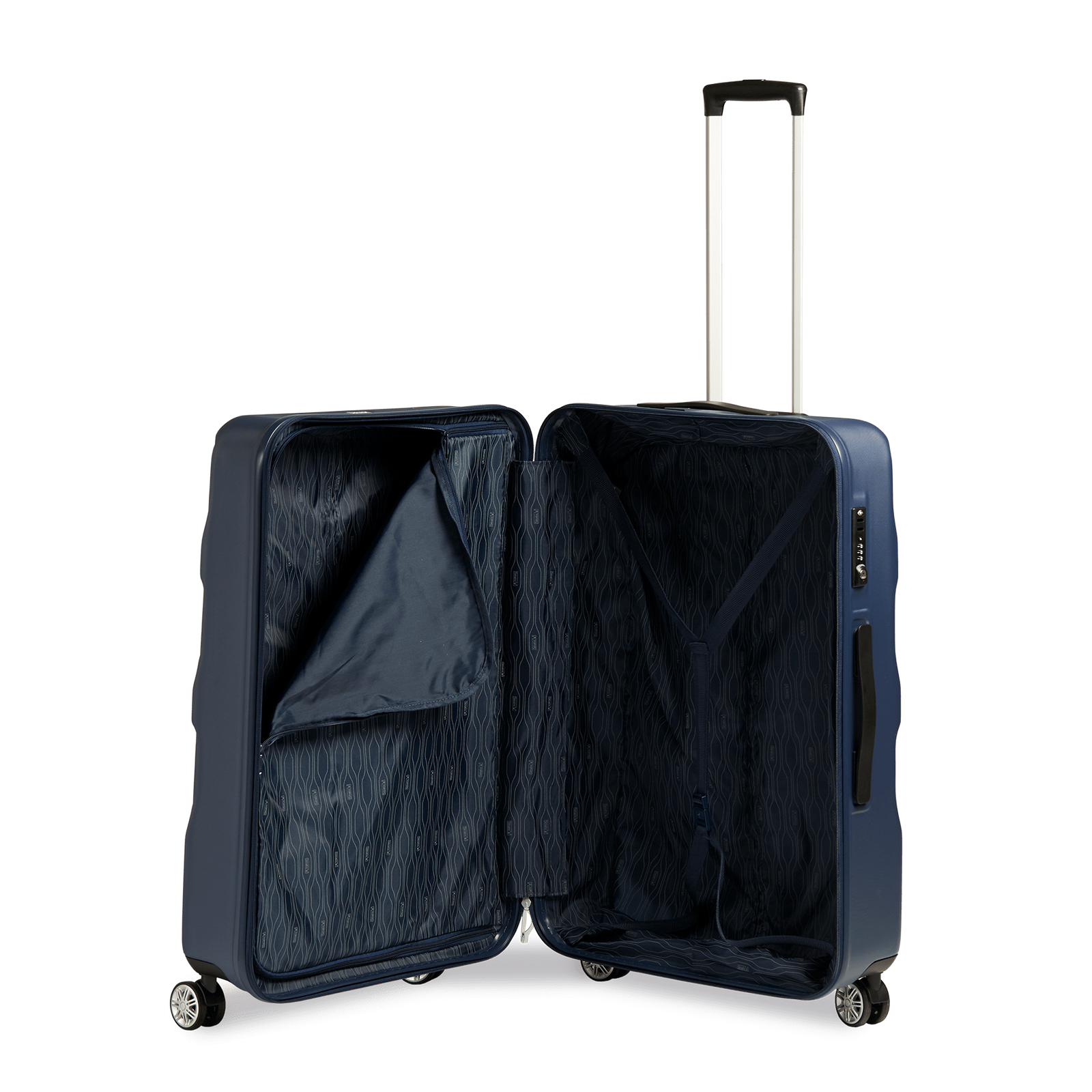 Stratic Koffer Arrow II L 76 cm 4 Rollen Blau