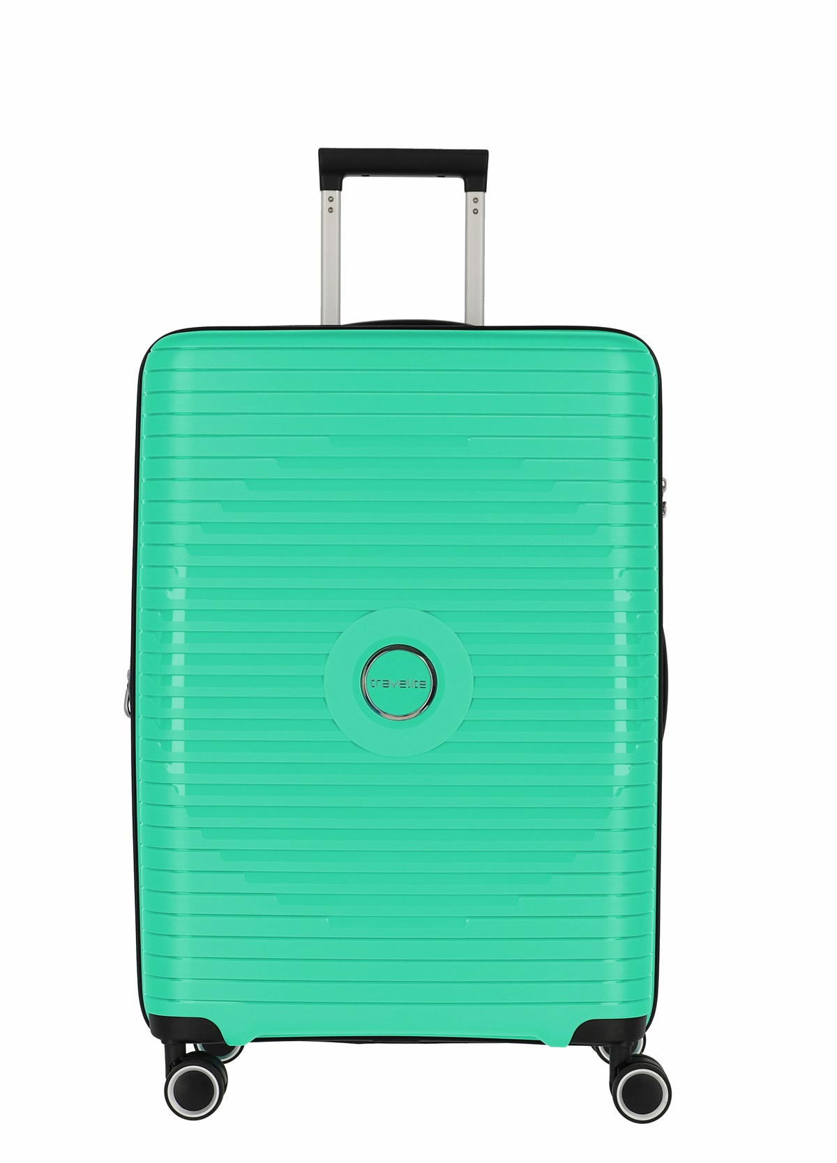 Travelite Koffer Orbita 4 Rollen Trolley M 67 cm Dehnfalte Grün