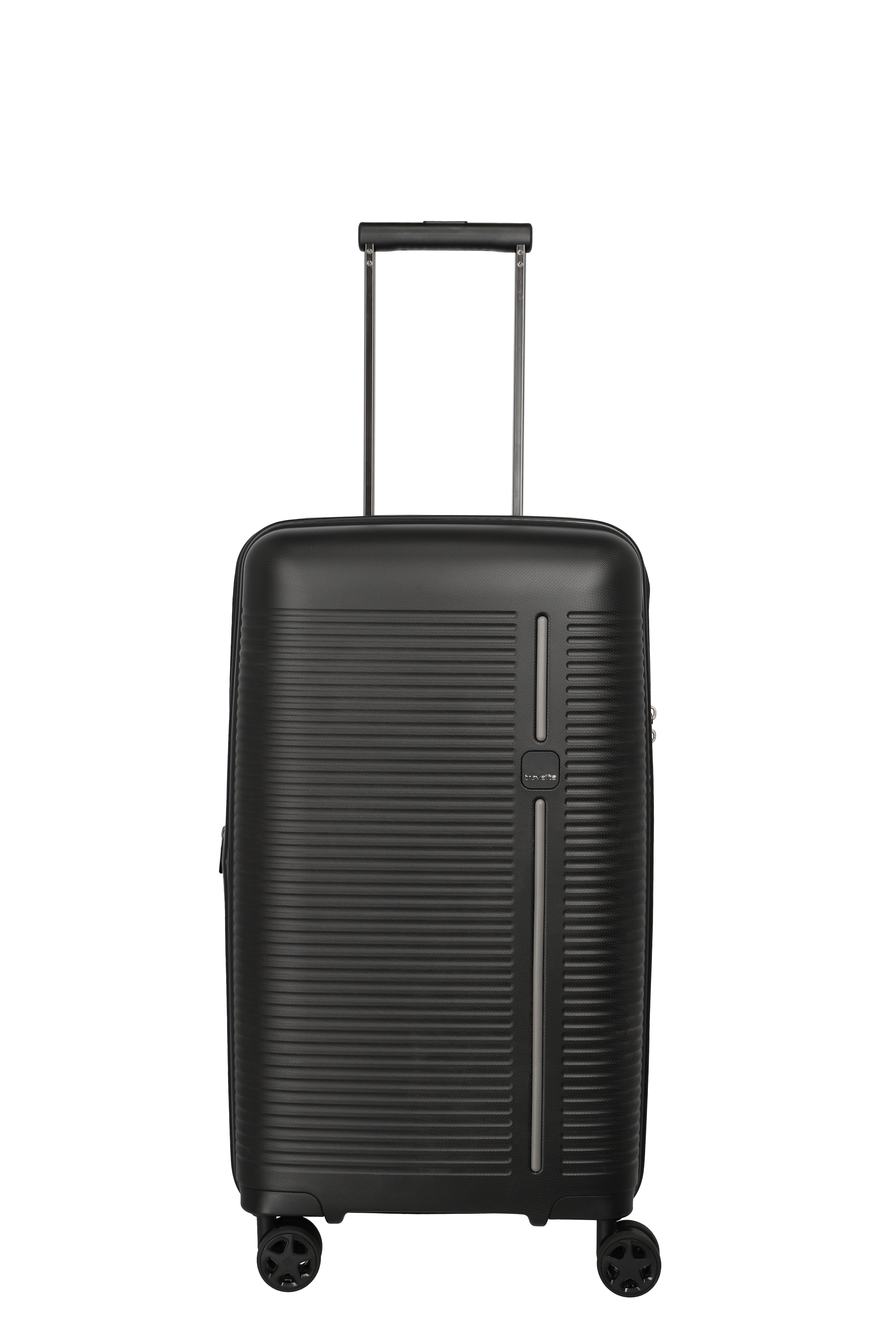Travelite Roomer Kompakt Trunk Koffer M 66 cm Schwarz