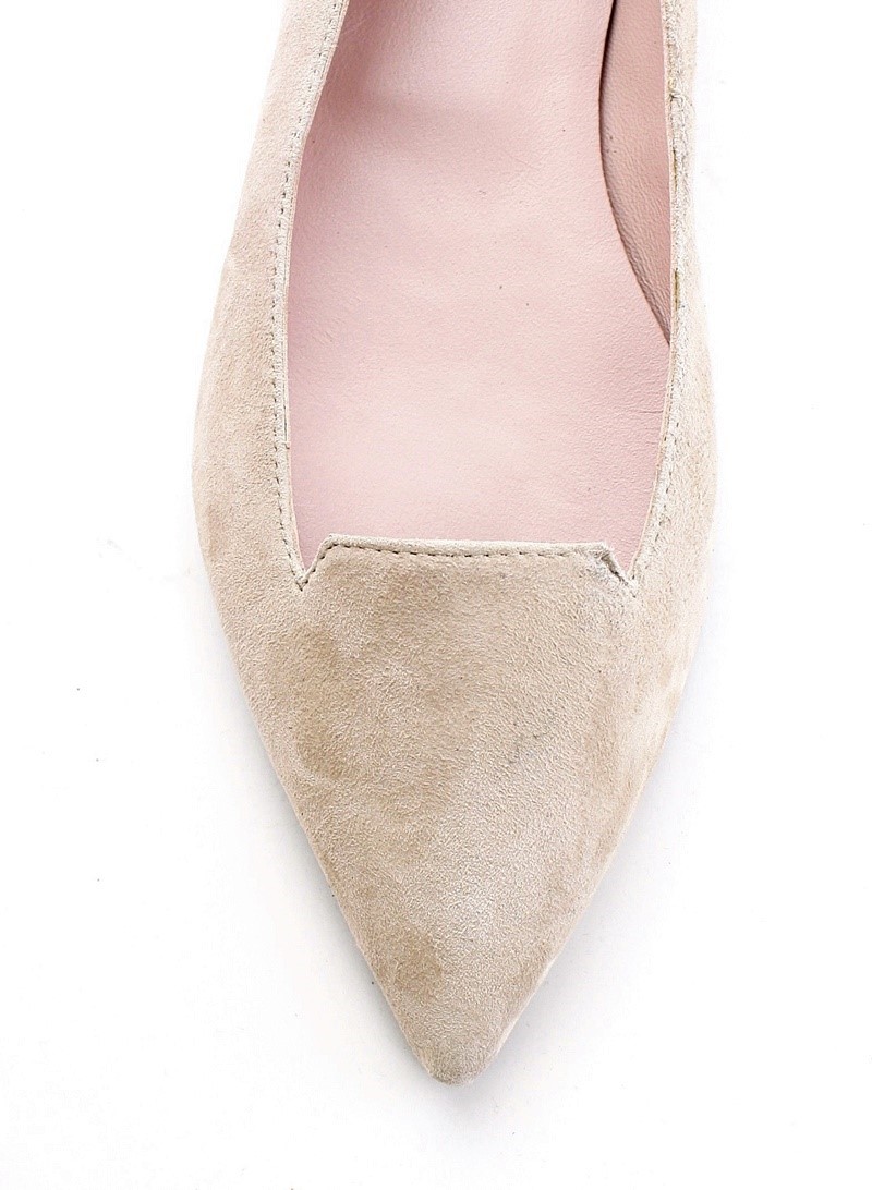 Spitze Pretty Loafers Ella in der Farbe Tan