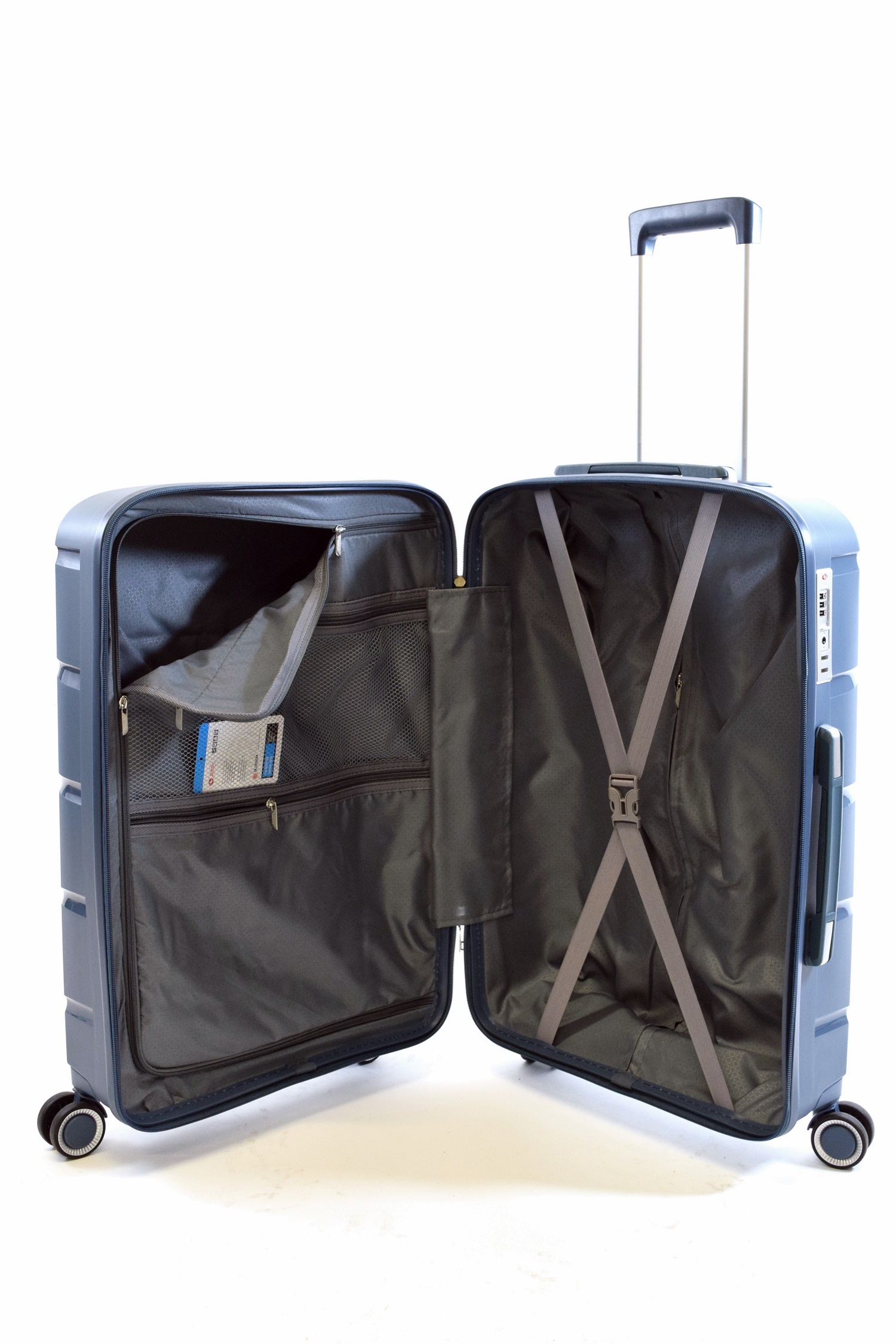 Trolley Koffer Speetliner Gr. M 66 cm mit 4 Rollen Fjord