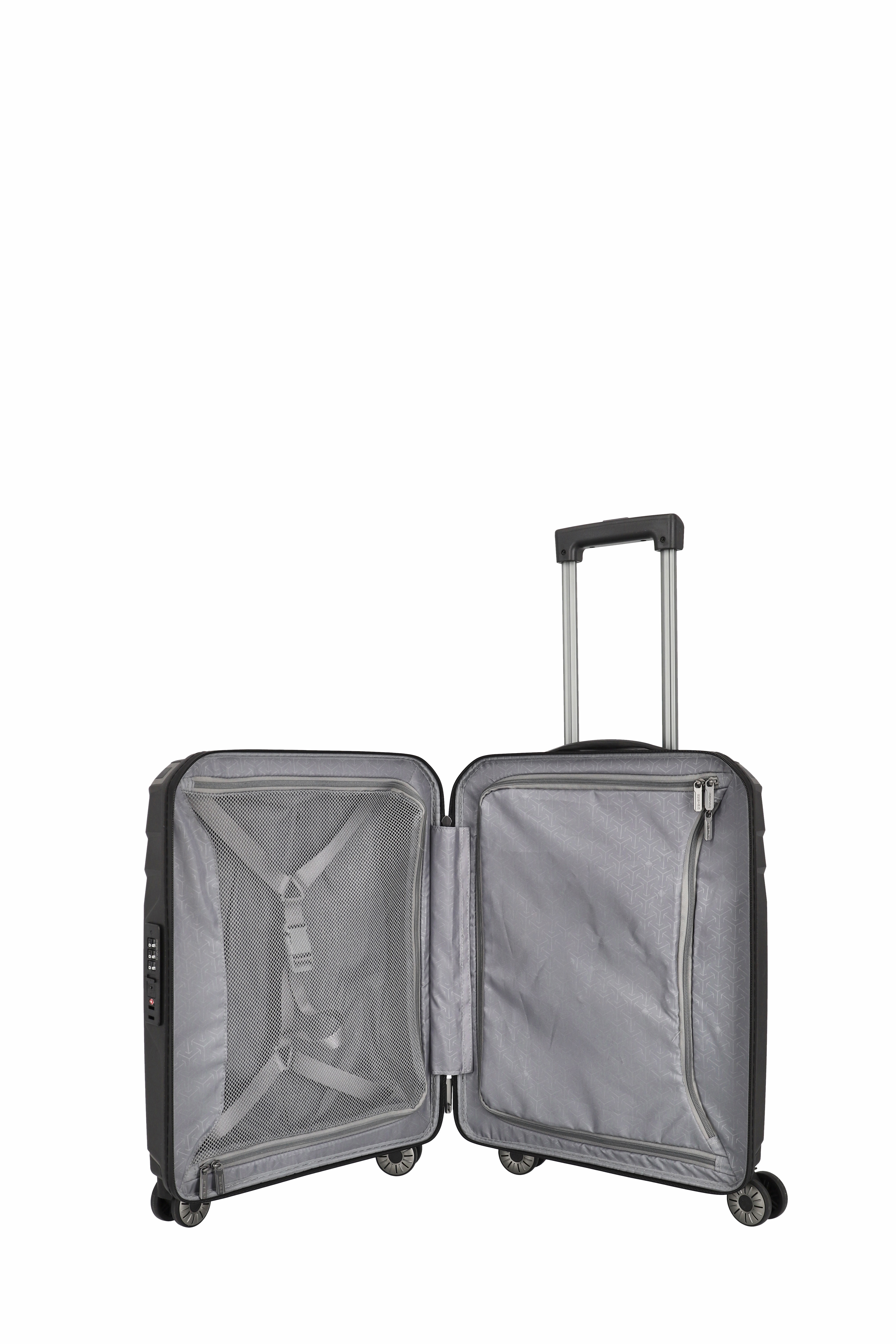 Travelite Koffer Elvaa 4 Rollen Trolley S 55 cm Schwarz