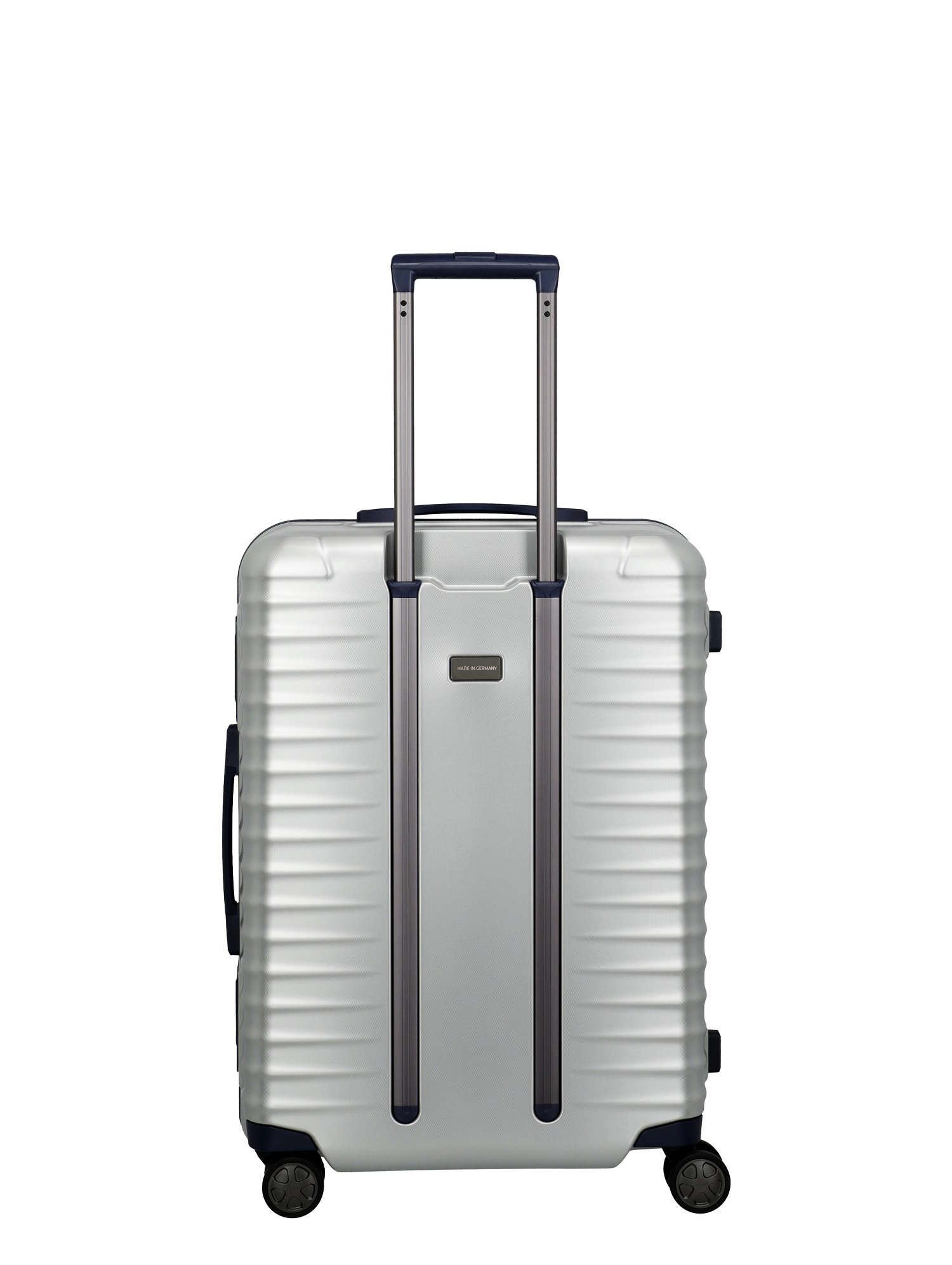 TITAN Trolley LITRON FRAME M 69 cm mit 4 Rollen Silber