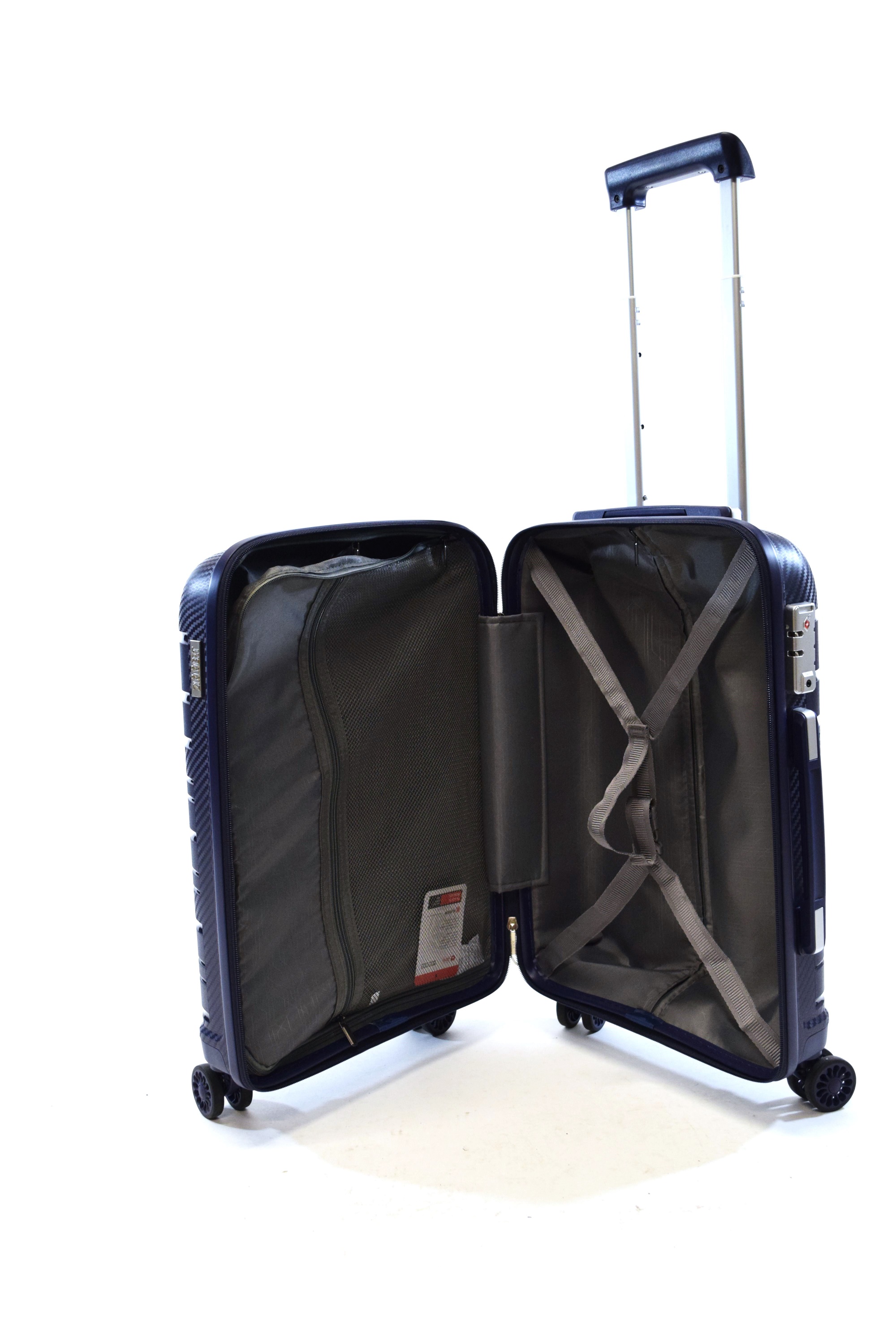 Zimmert Trolley Scroll-Light S 55 cm mit 4 Rollen Lilablau