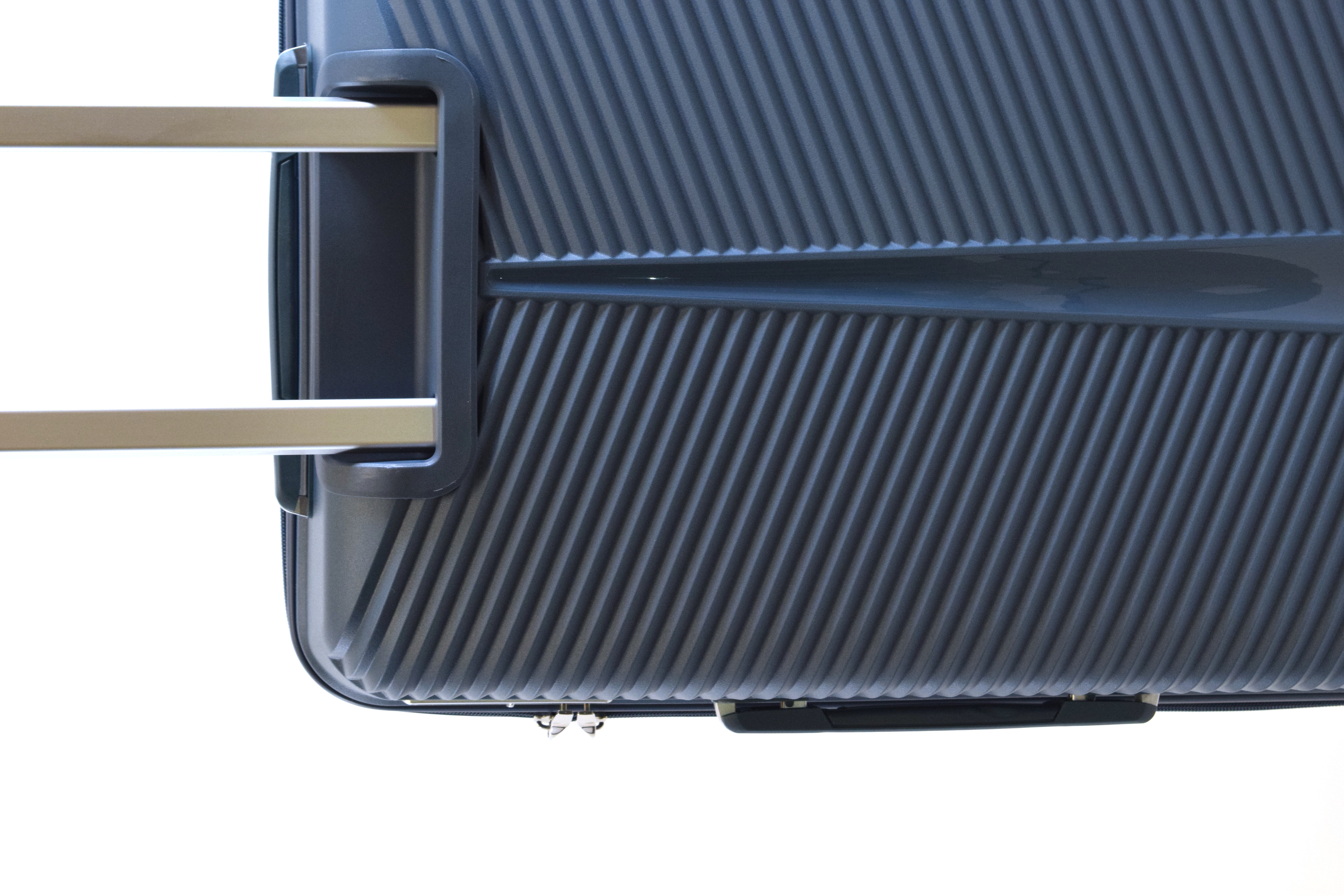 Trolley Koffer Lightracer Gr. S 55 cm mit 4 Rollen Fjord Blau