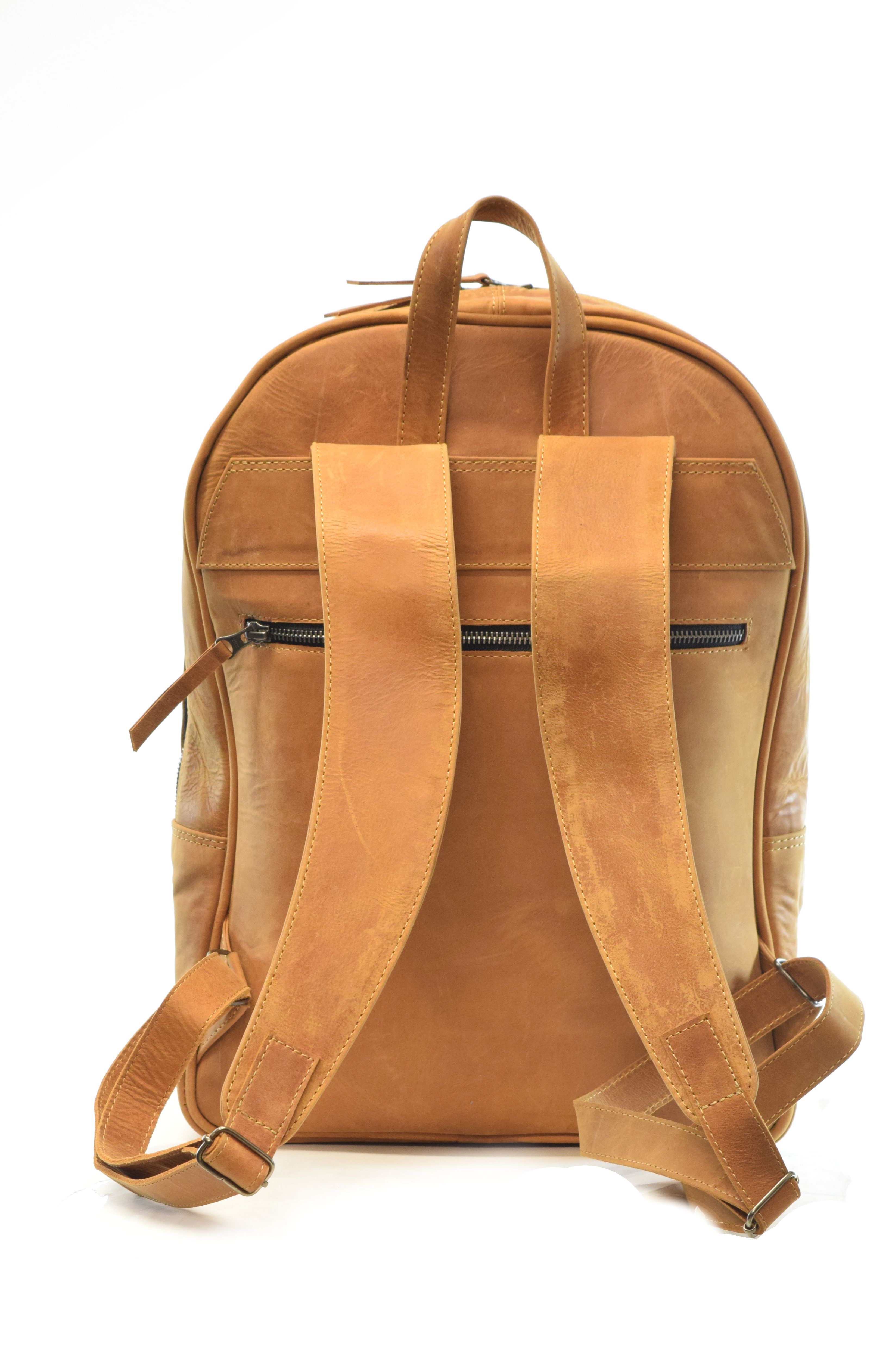 Leder Rucksack P1012