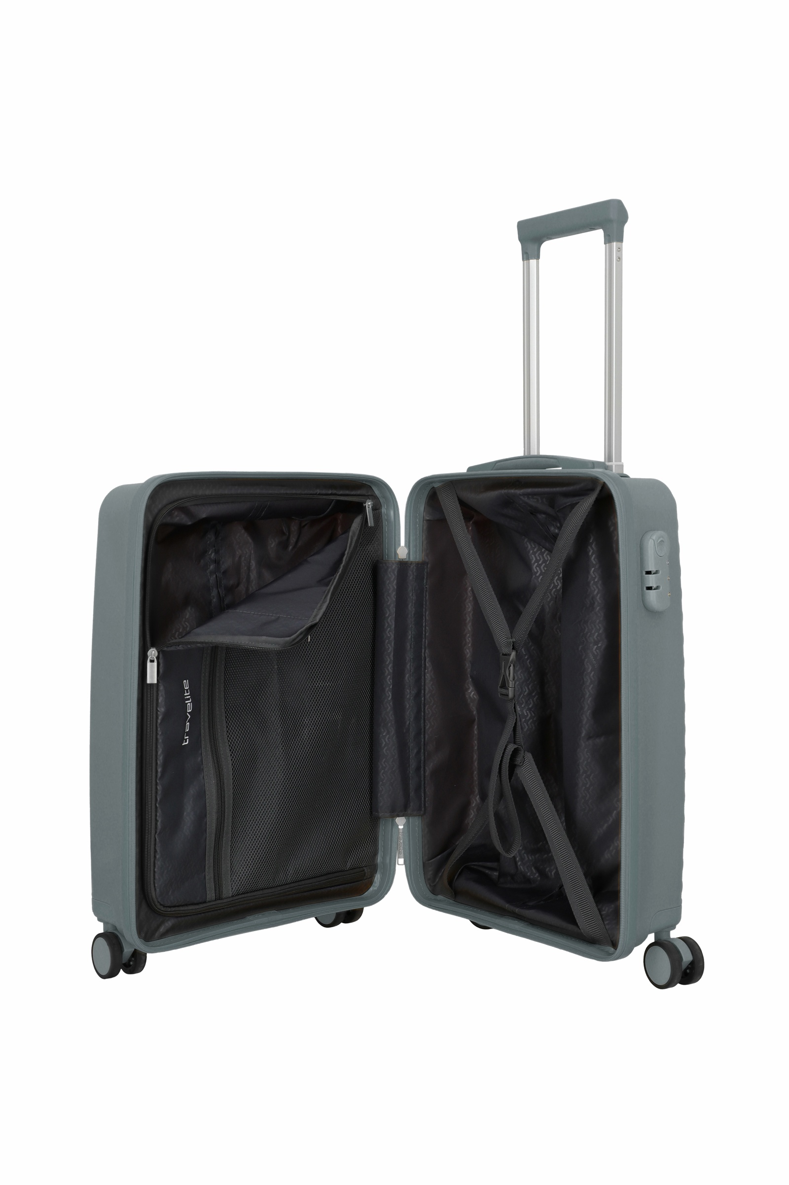 Travelite Trolley Pacific S 55 cm mit 4 Rollen Anthrazit
