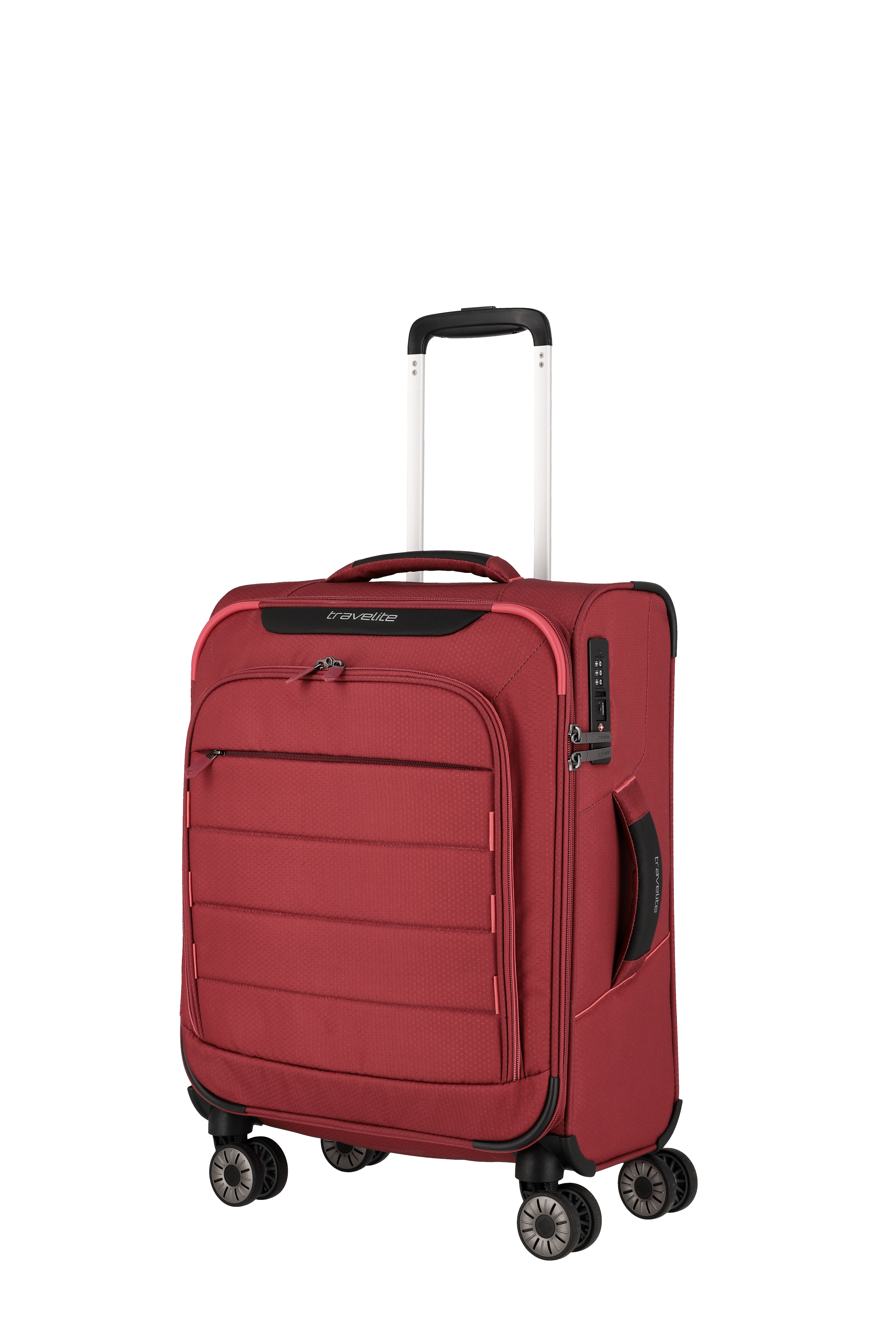 Travelite Trolley SKAII S 55 cm mit 4 Rollen Abendrot