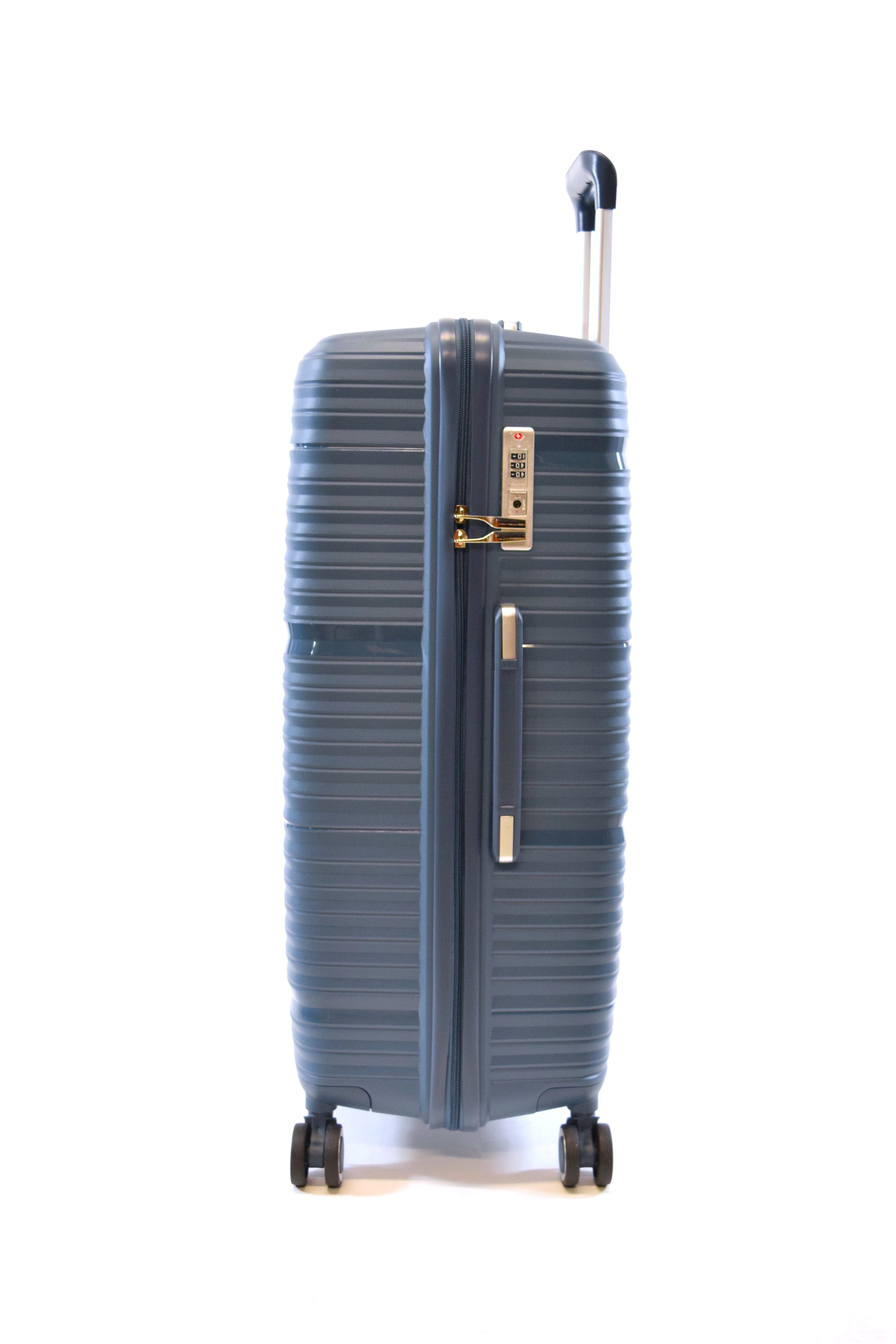 Trolley Koffer Flightourer Gr. L 75 cm mit 4 Rollen Fjord Blau
