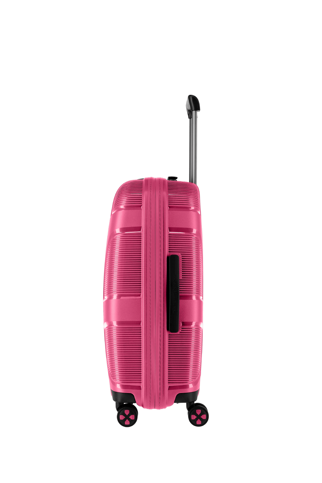 IMPACKT Koffer IP 1 M 67 cm mit 4 Rollen Flora Pink